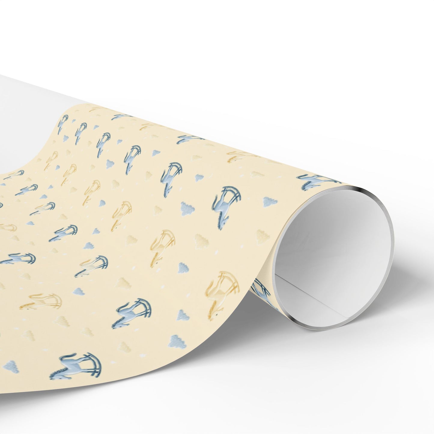 All-Season Baby Wrapping Paper — Baby-themed Pattern