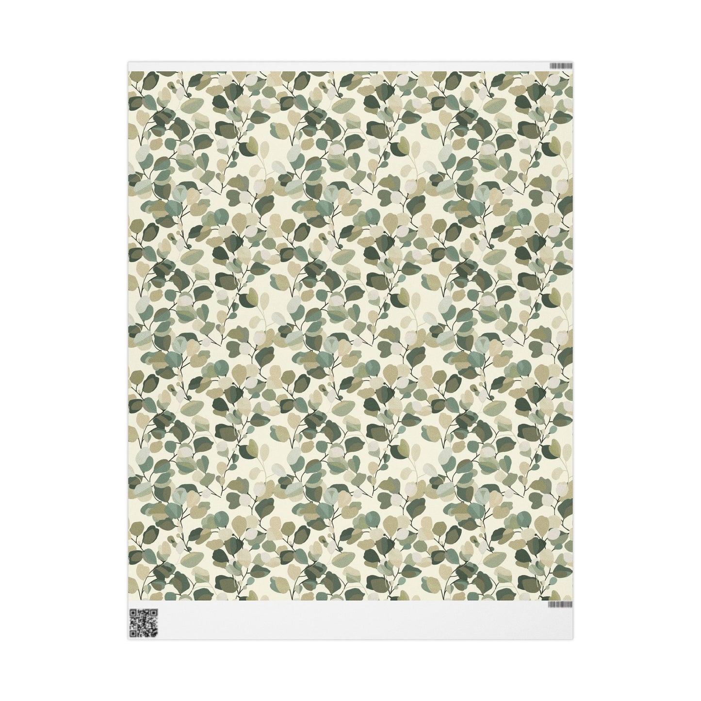 All-Season Botanical Wrapping Paper — Botanical Pattern