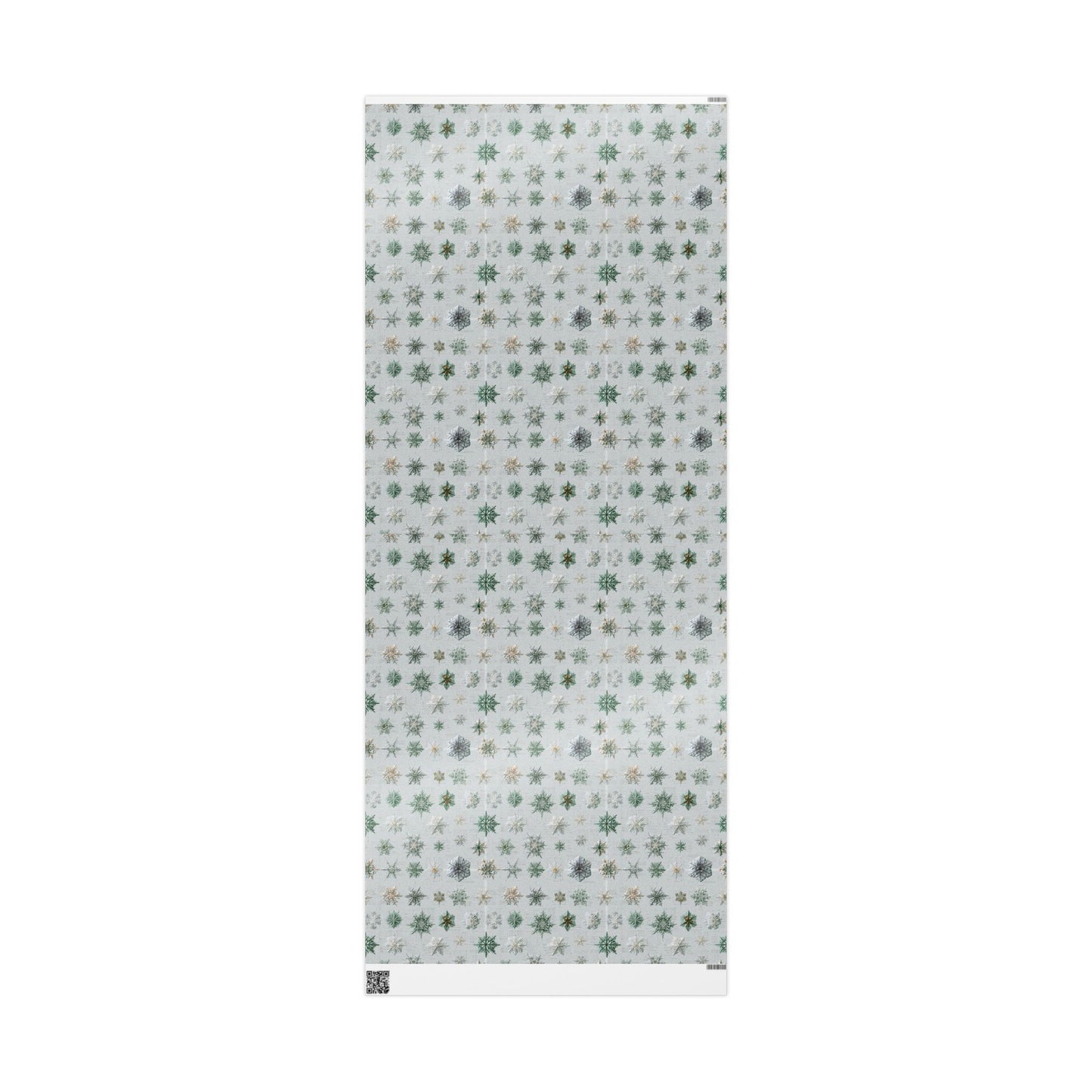 Scientific Snowflake Taxonomy Wrapping Paper