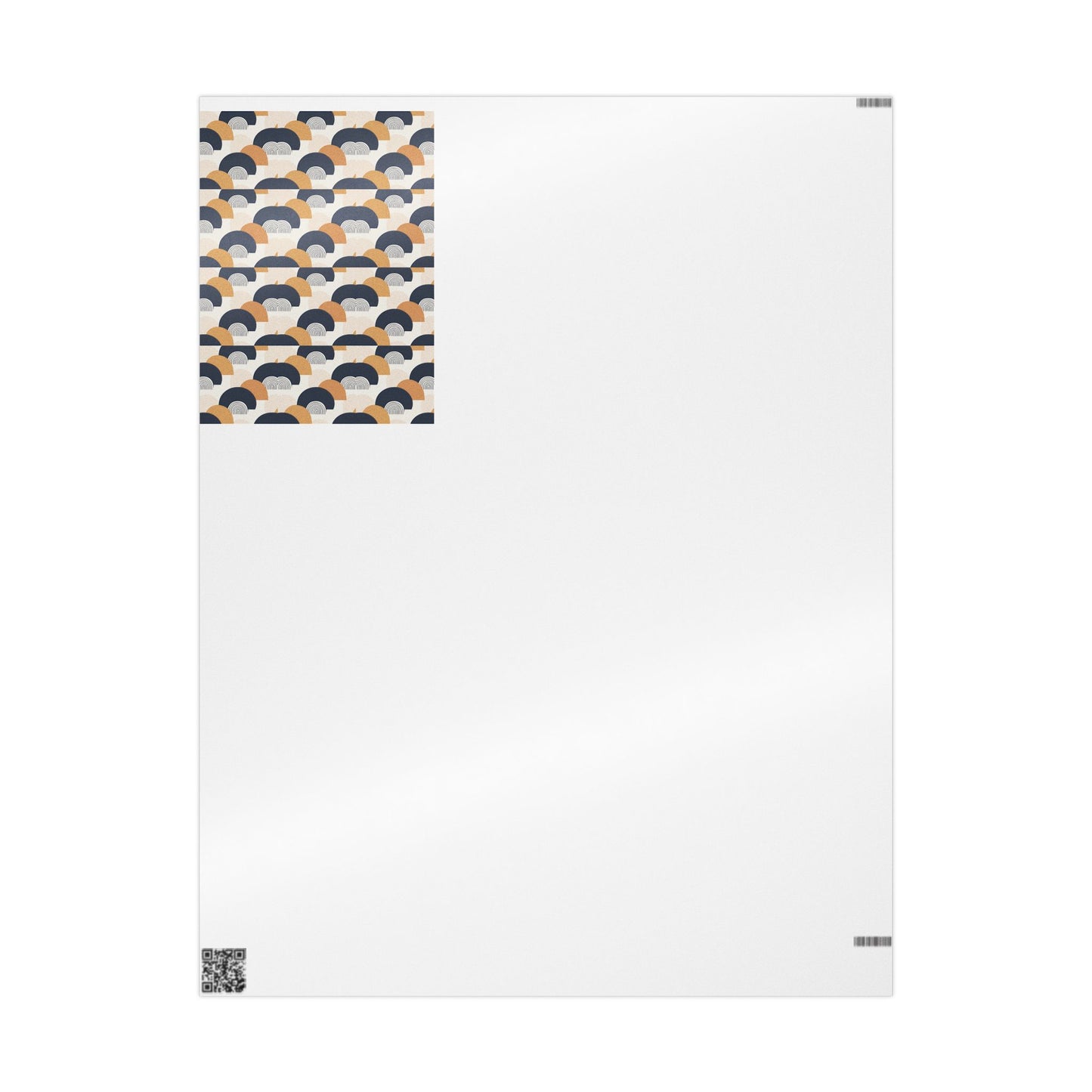 All-Season Geometric Wrapping Paper — Geometric Pattern