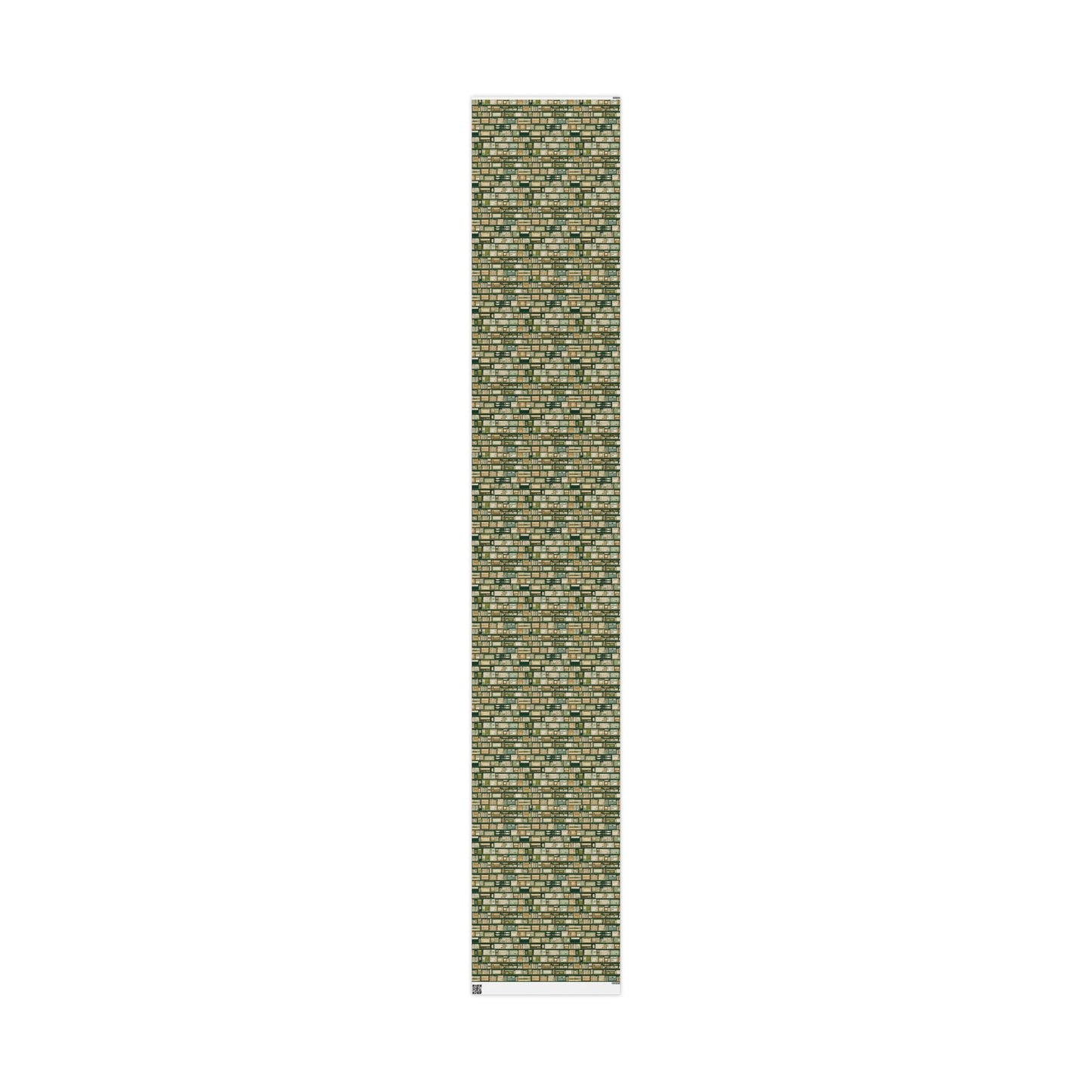 Library & Books Pattern Wrapping Paper — Collection No. 003