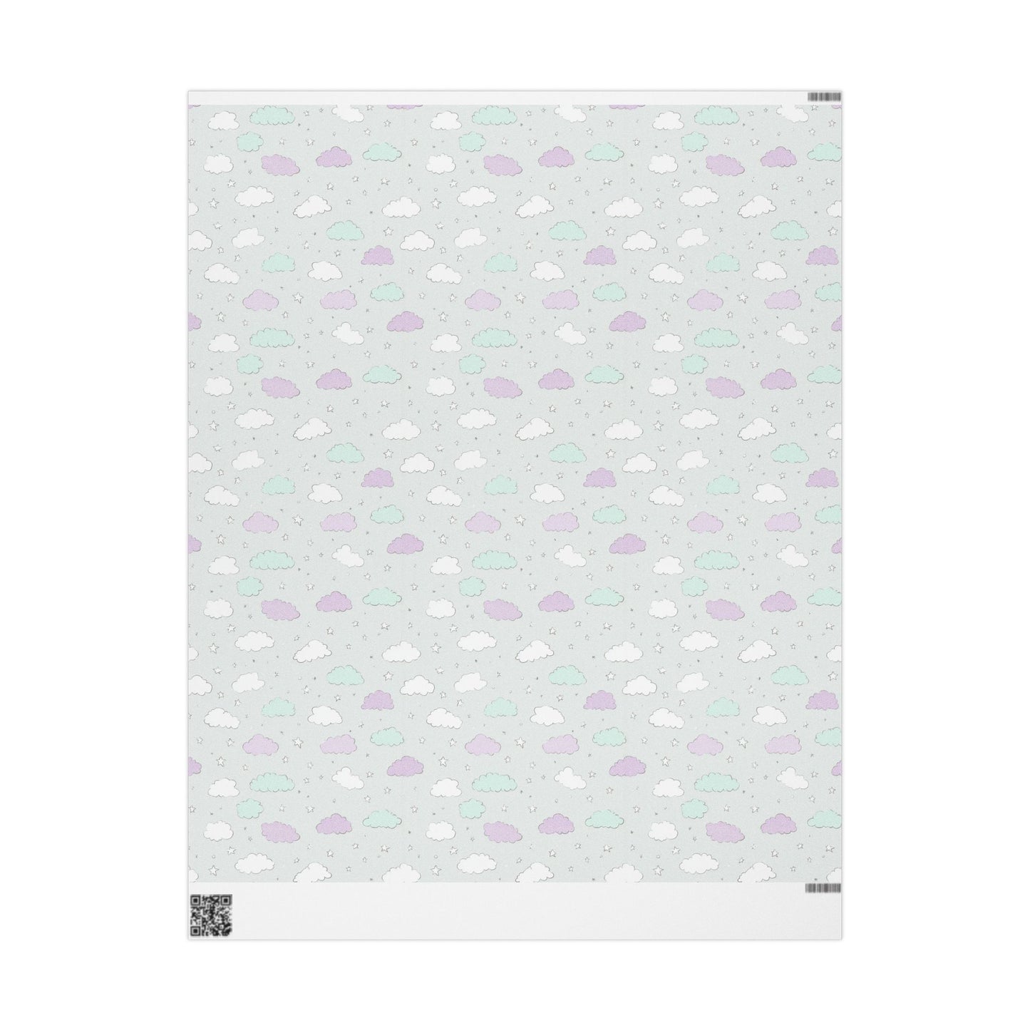 Sky & Cloud Pattern Wrapping Paper — Horizon No. 004
