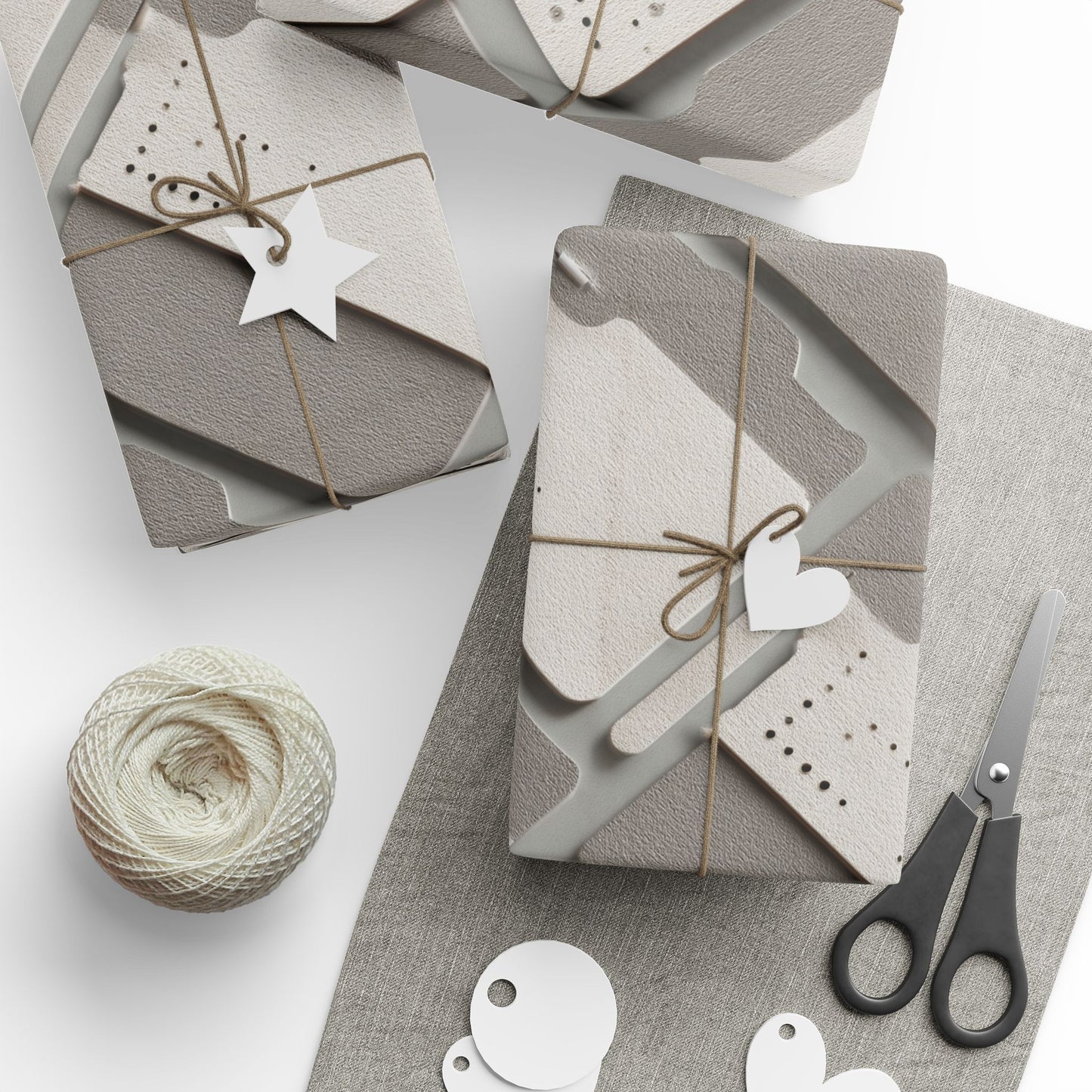 Filing System Pattern Wrapping Paper — Index No. 003