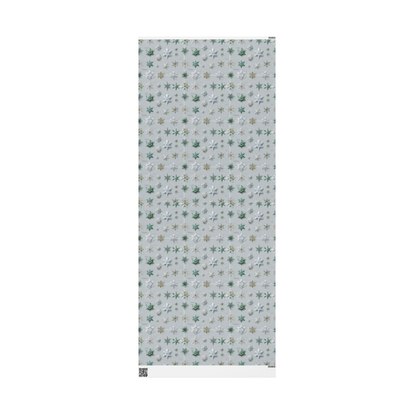 Scientific Snowflake Taxonomy Wrapping Paper