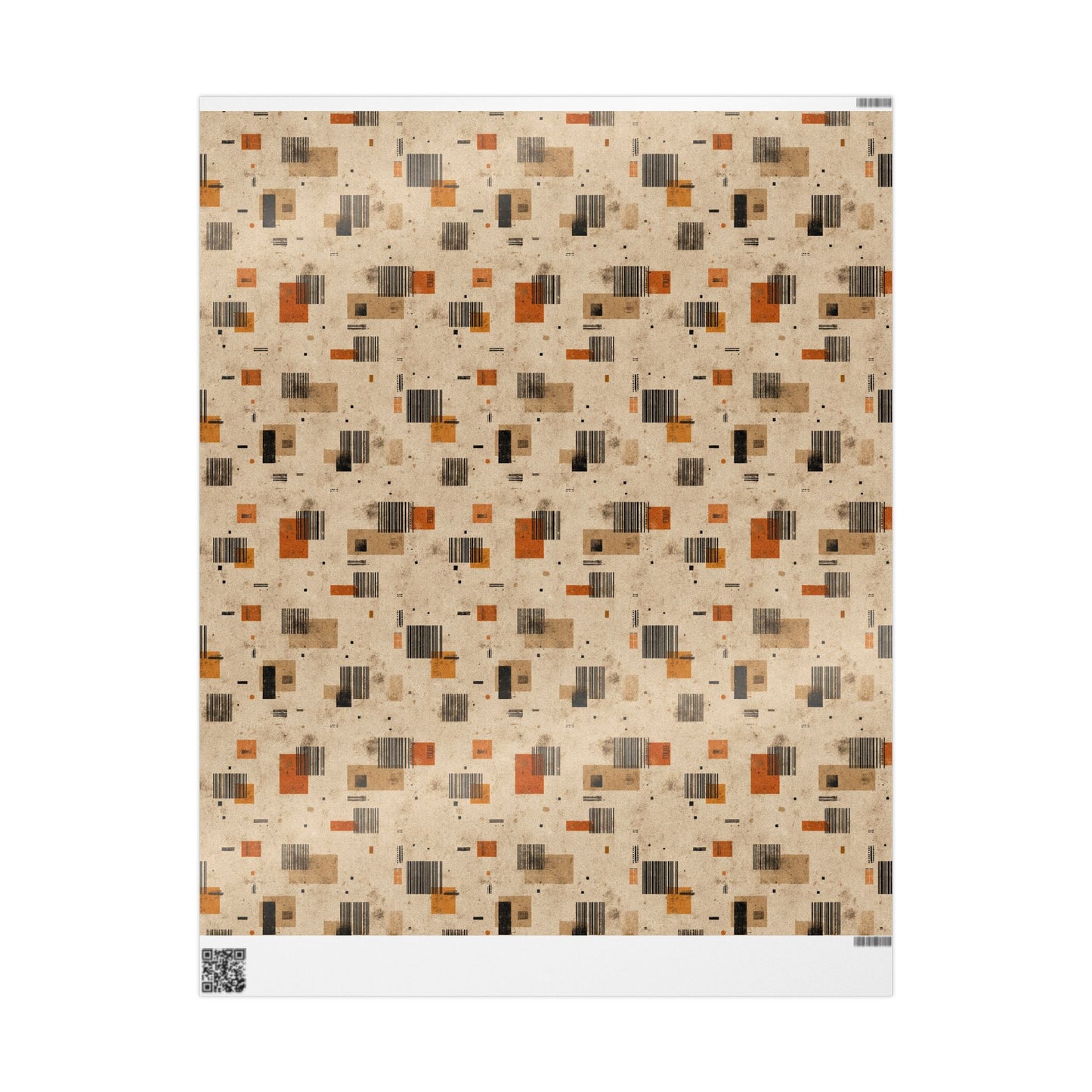 Warehouse & Industrial Pattern Wrapping Paper — Bay No. 003