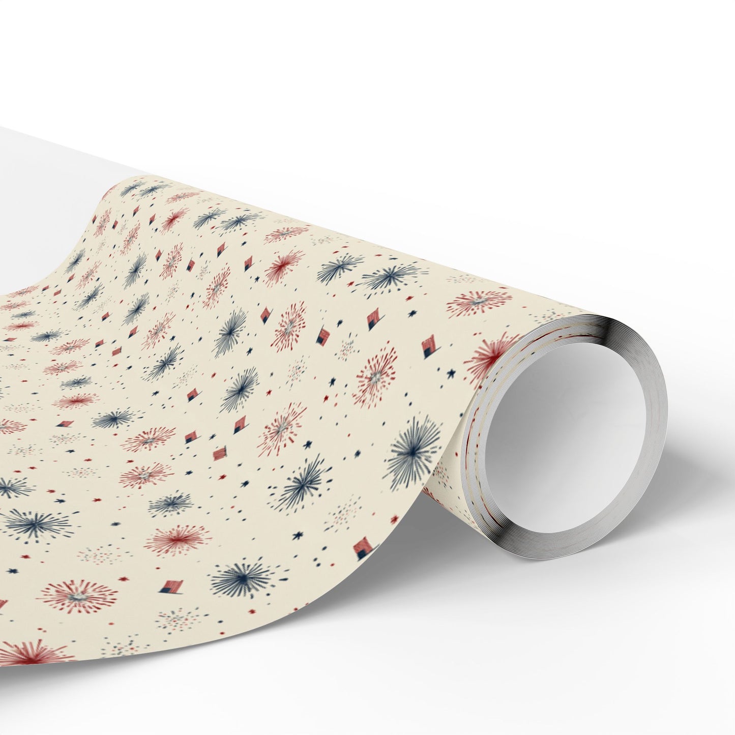 Holiday Patriotic Wrapping Paper — Patriotic Pattern