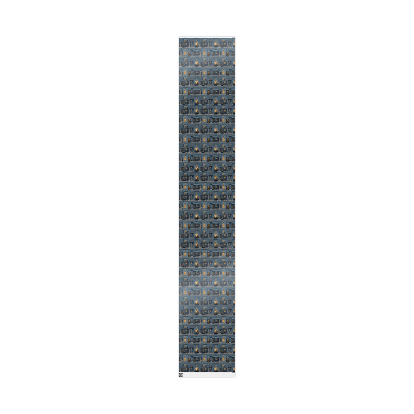 Neighborhood Map Pattern Wrapping Paper — District No. 004