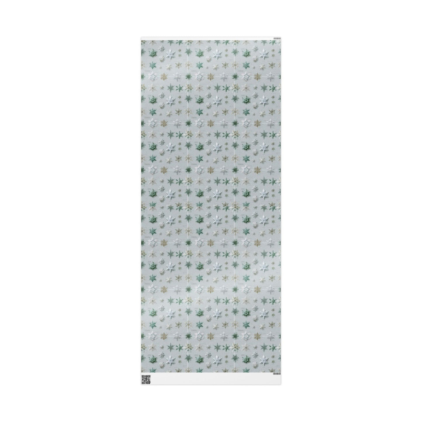 Scientific Snowflake Taxonomy Wrapping Paper
