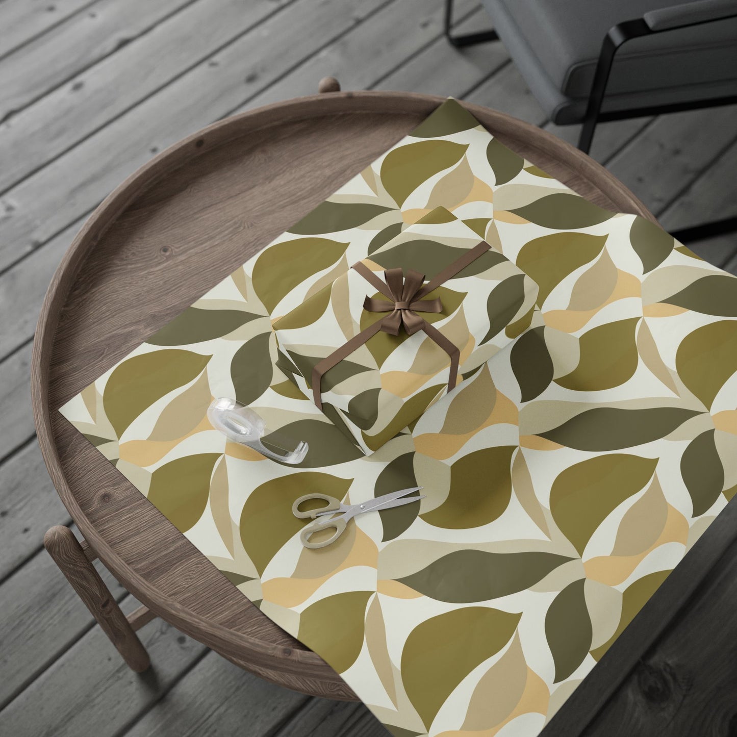Summer Modern Wrapping Paper — Modern Pattern
