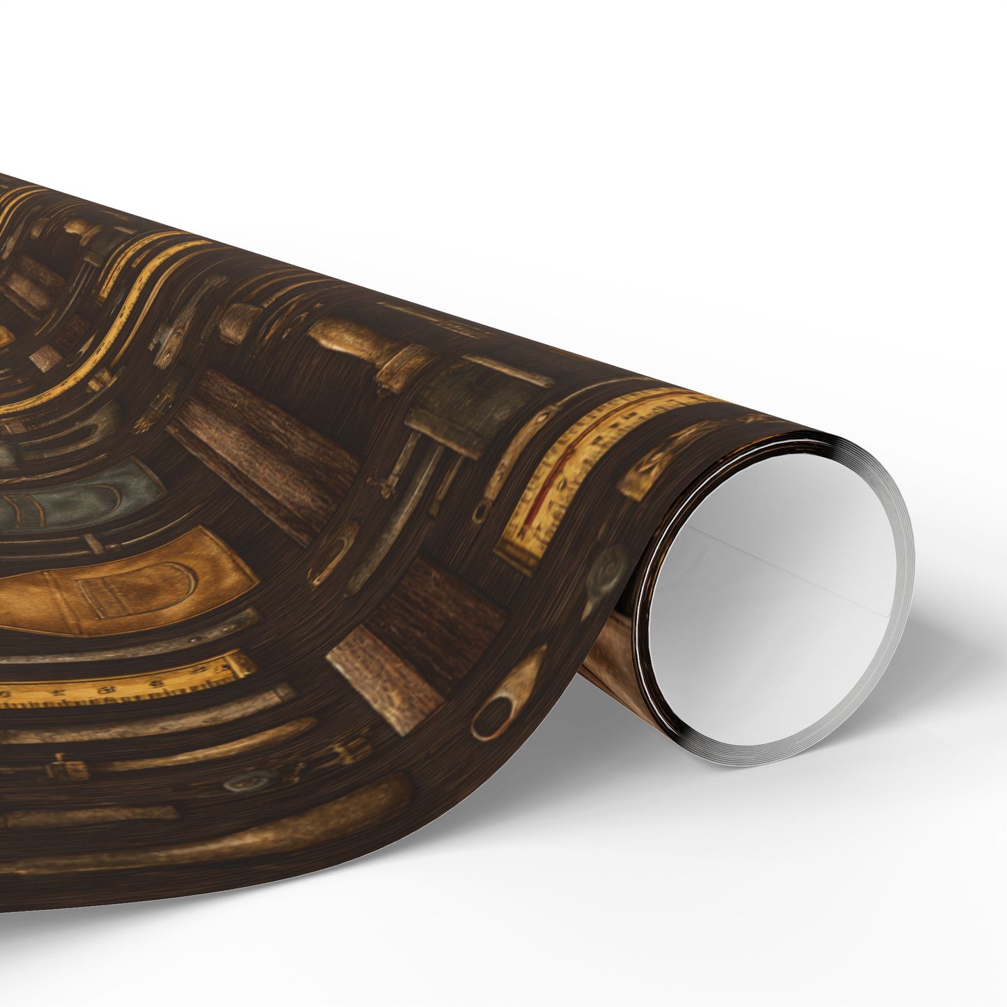 Workshop & Tools Pattern Wrapping Paper — Bench No. 004