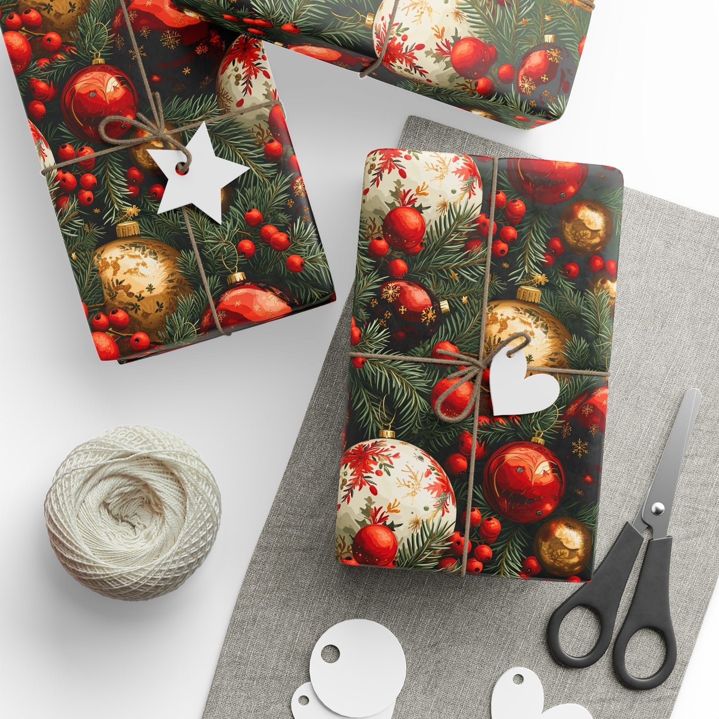 Ornaments #4 Wrapping Paper