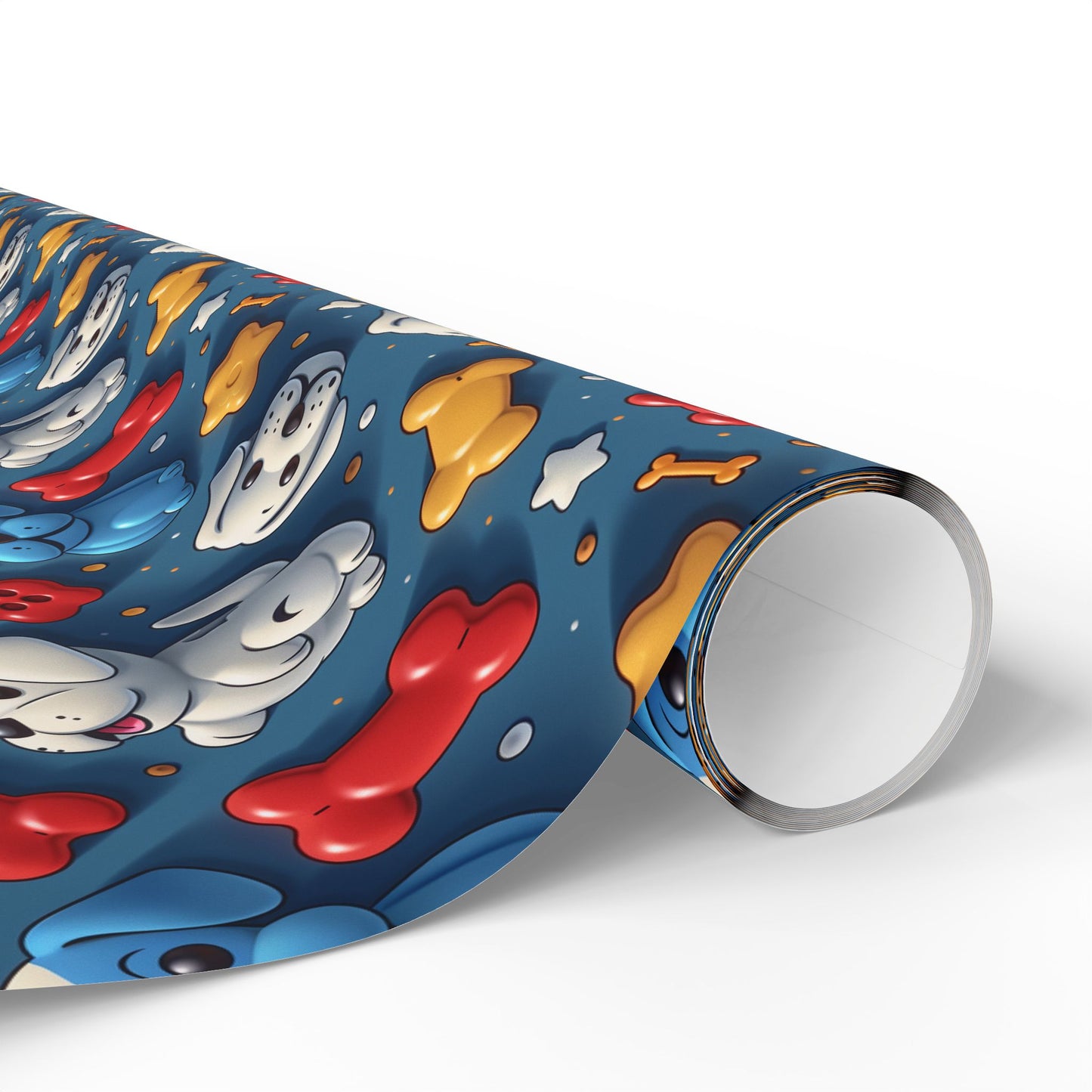Dogs & Toys Wrapping Paper