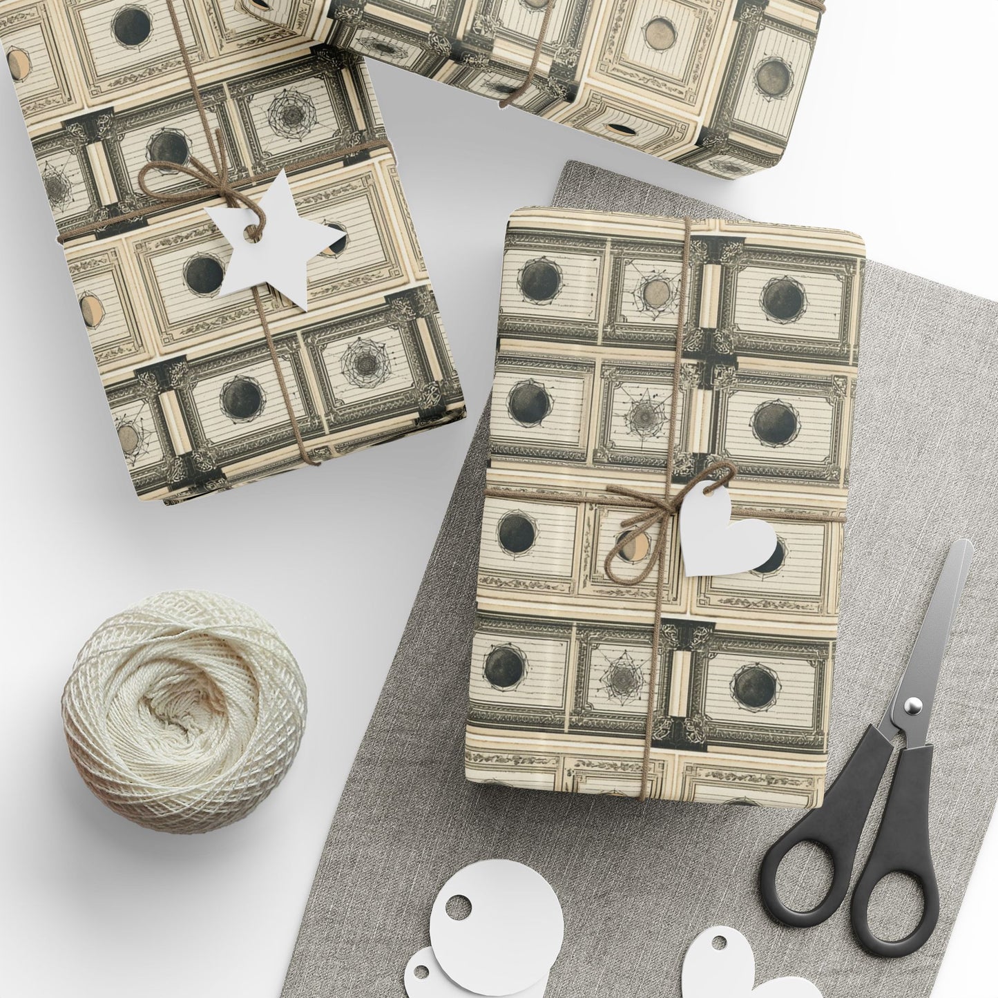 Natural History Specimen Label Wrapping Paper