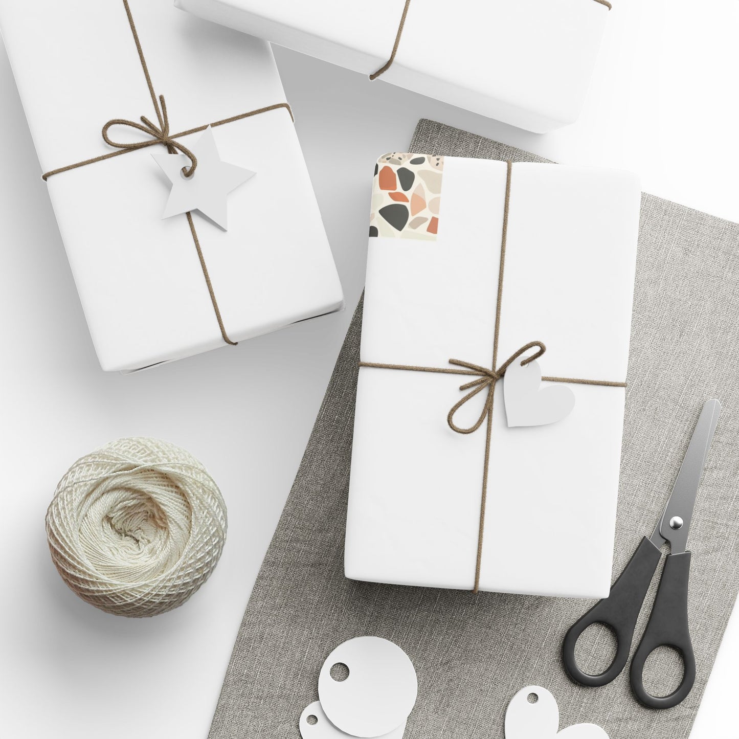All-Season Organic Wrapping Paper — Organic Pattern