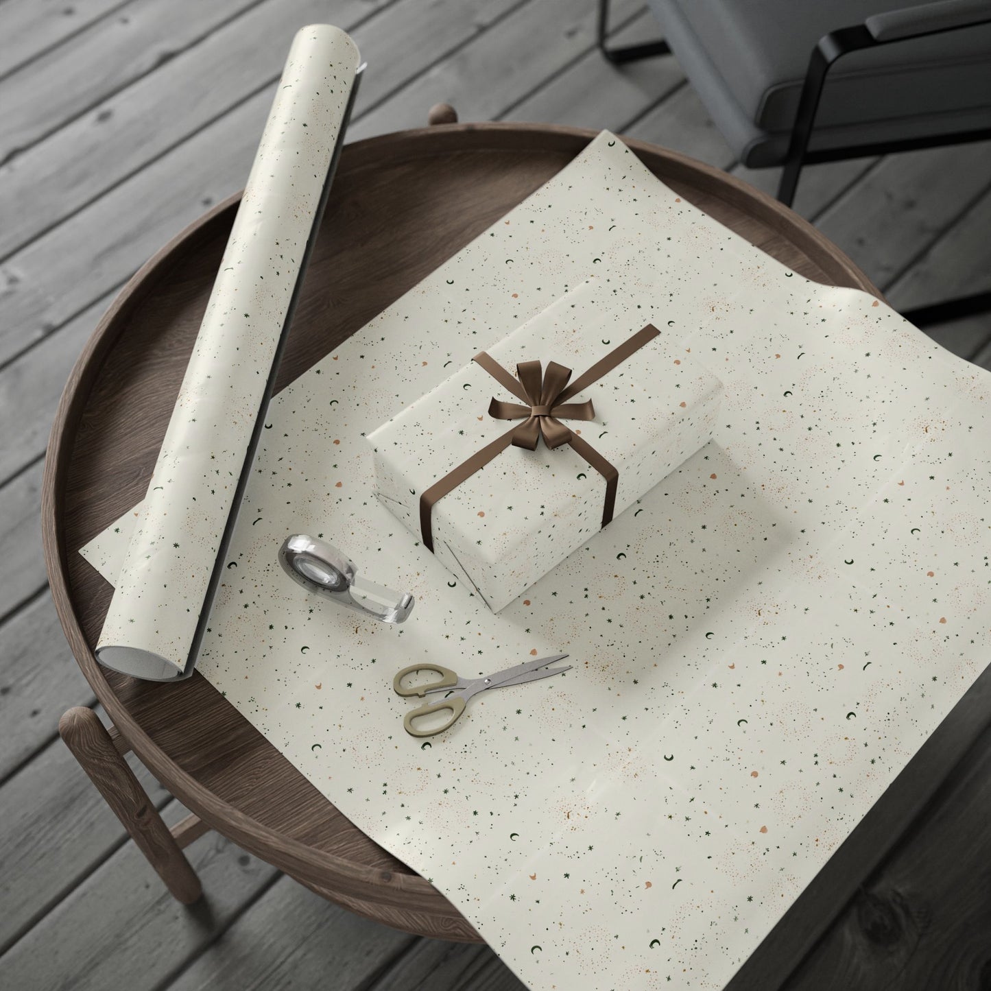 Soft Constellation Map Wrapping Paper