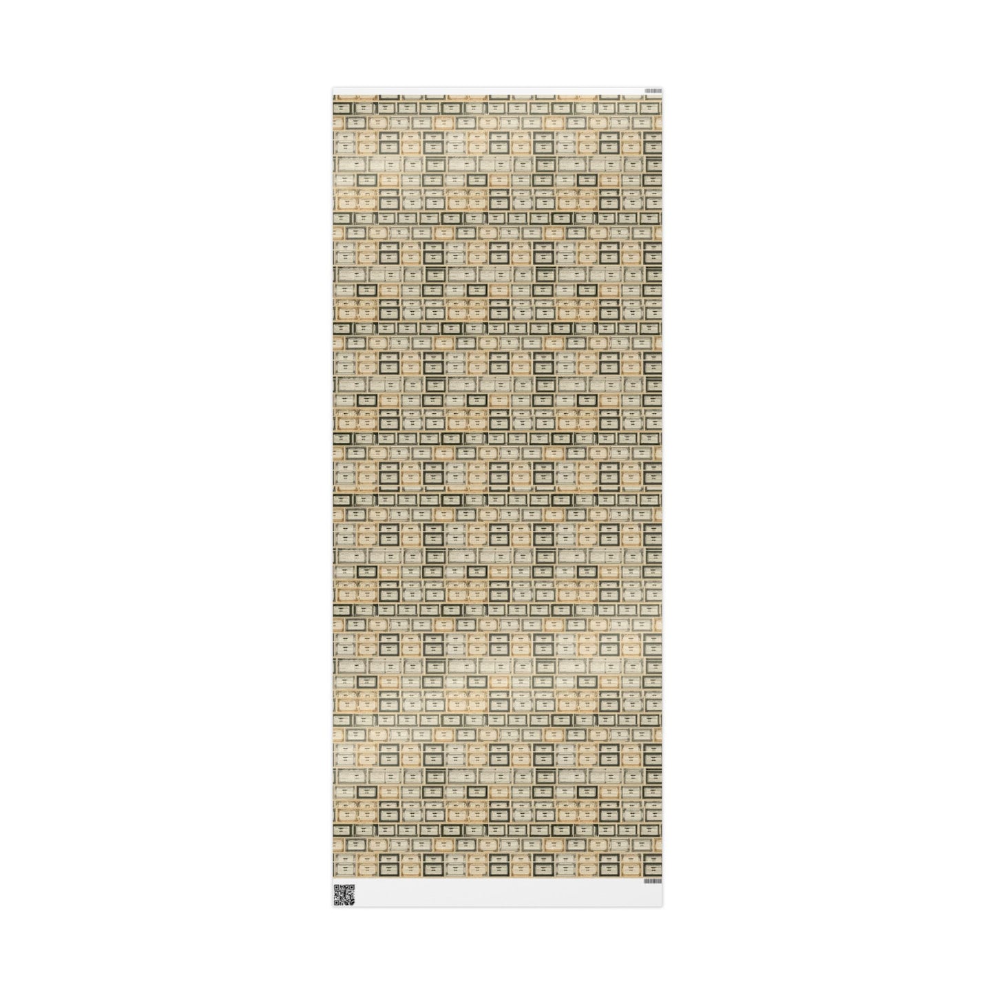 Natural History Specimen Label Wrapping Paper