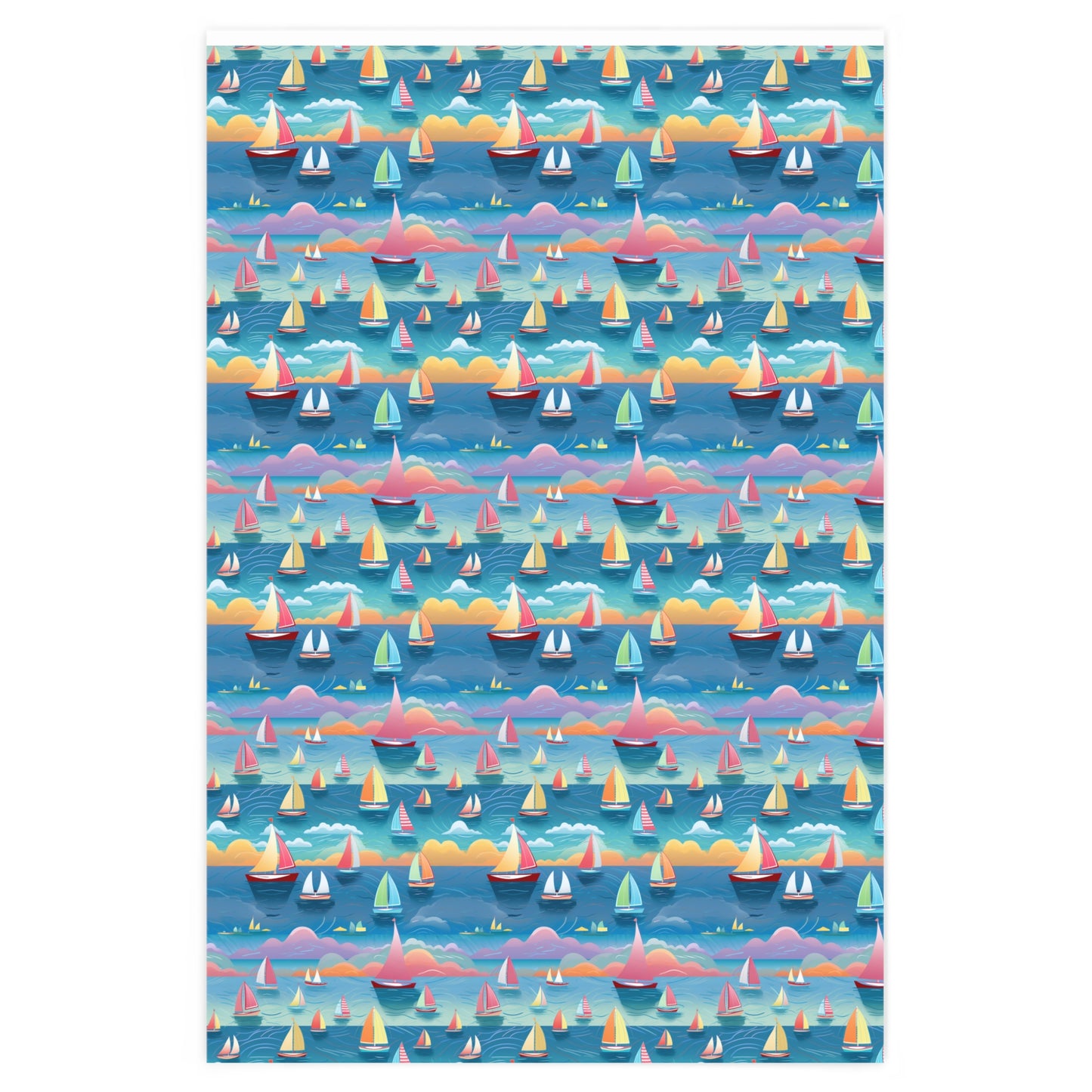 Sailboat Wrapping Paper