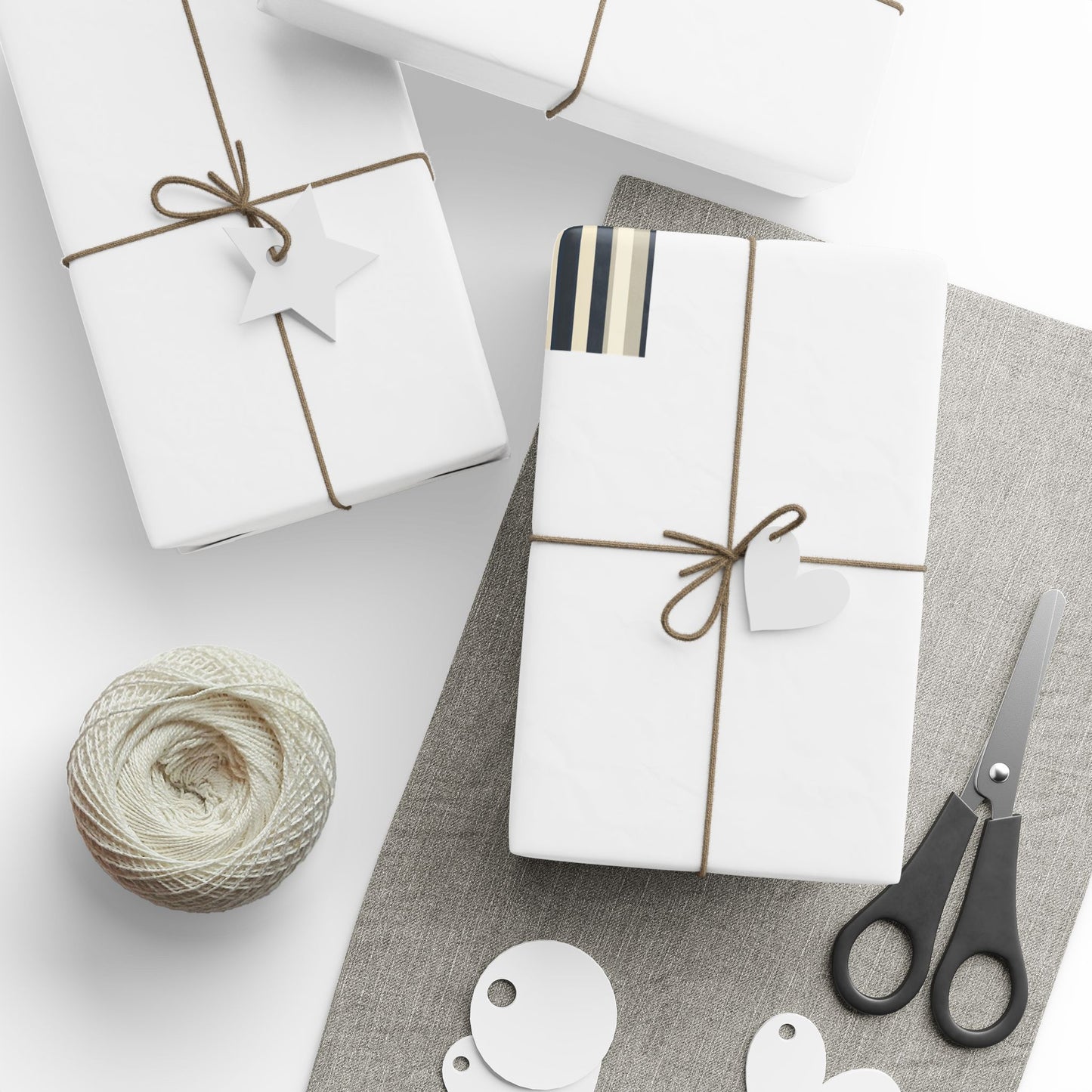 All-Season Geometric Wrapping Paper — Geometric Pattern