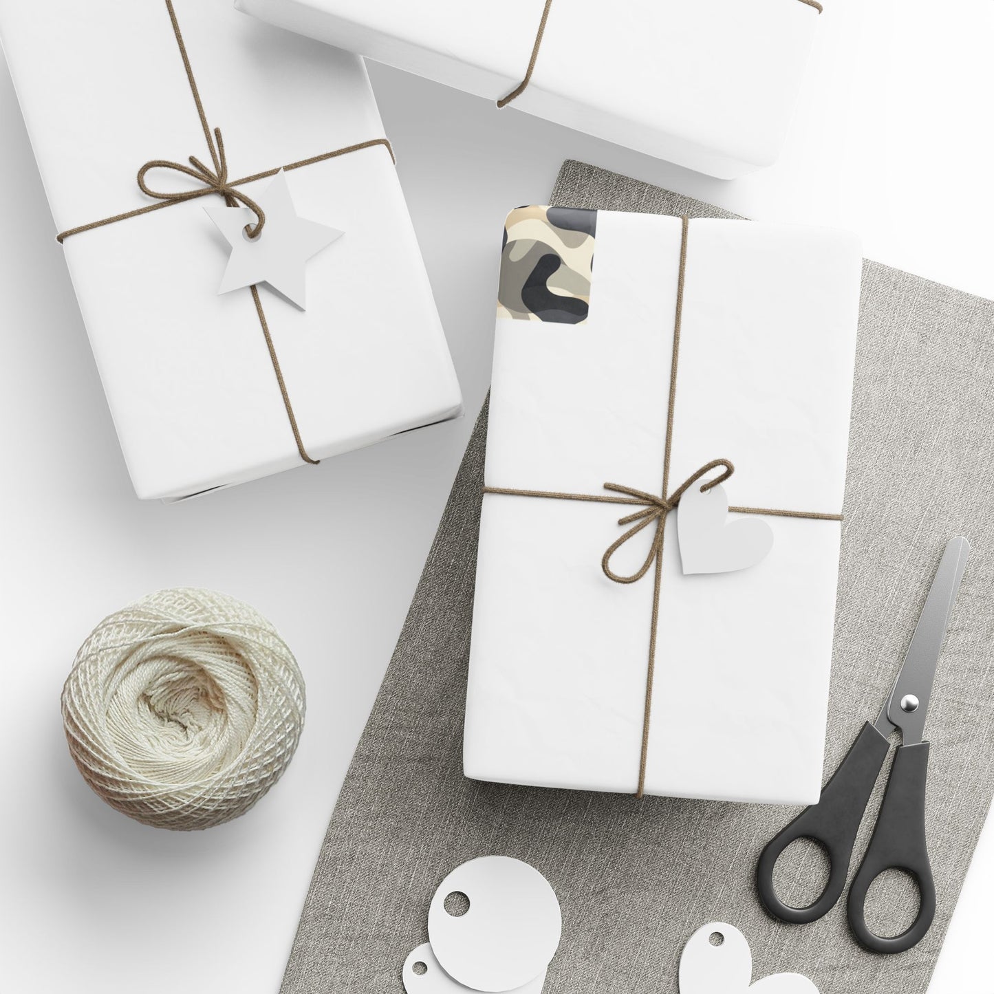 All-Season Organic Wrapping Paper — Organic Pattern
