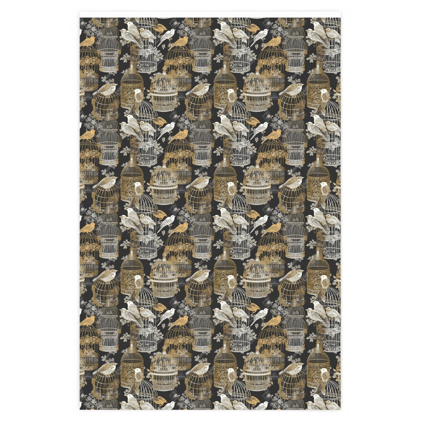 Birds & Cages Wrapping Paper