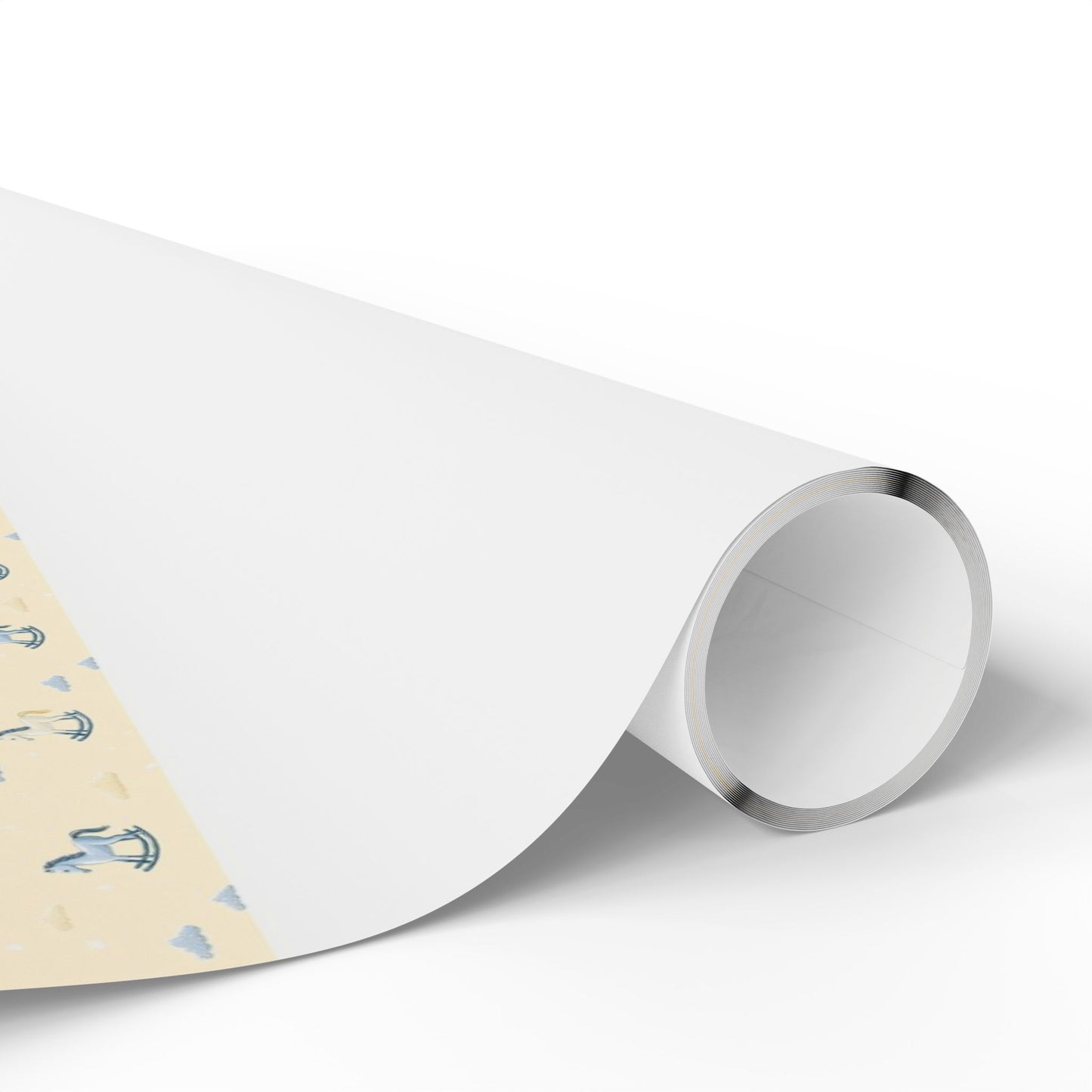 Baby Shower Gift Wrap | Moons, Clouds & Rocking Horses | All-Season Wrapping Paper