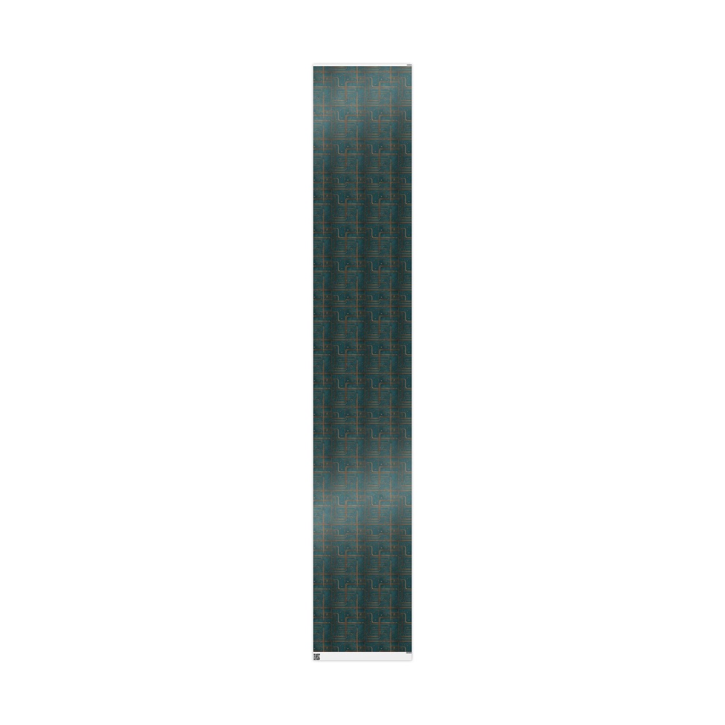 Circuit Board Pattern Wrapping Paper — Trace No. 004