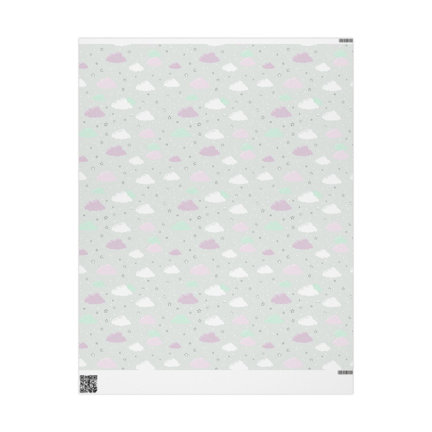 Sky & Cloud Pattern Wrapping Paper — Horizon No. 003