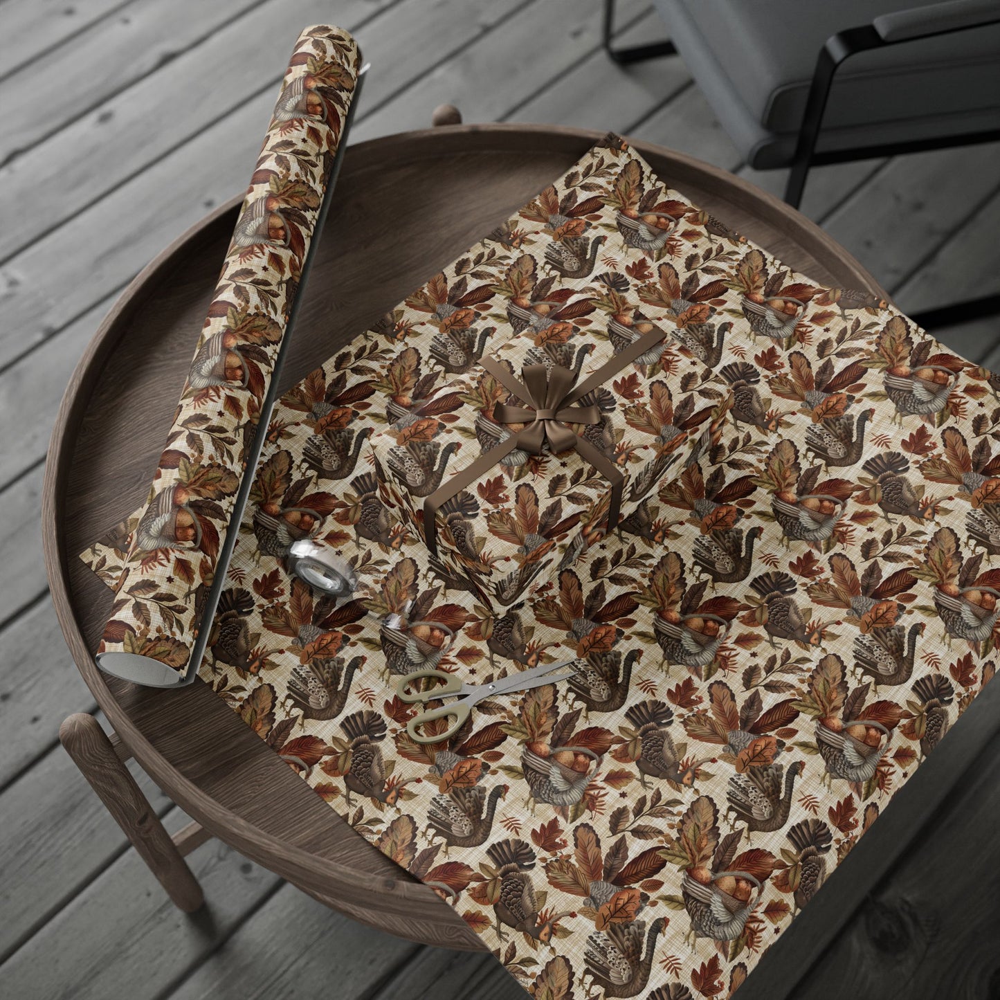 Harvest Feast Wrapping Paper