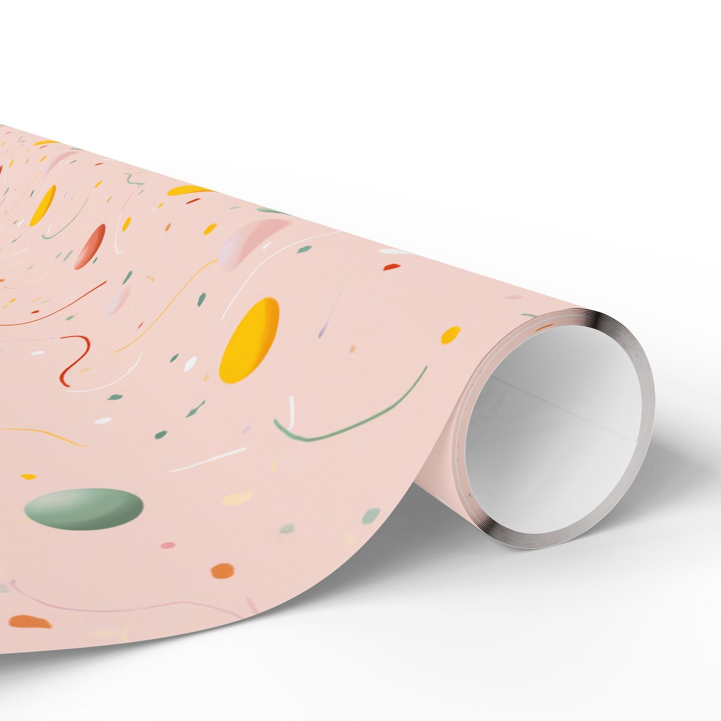 Festive Confetti & Balloon Wrapping Paper | All-Occasion Celebration Gift Wrap