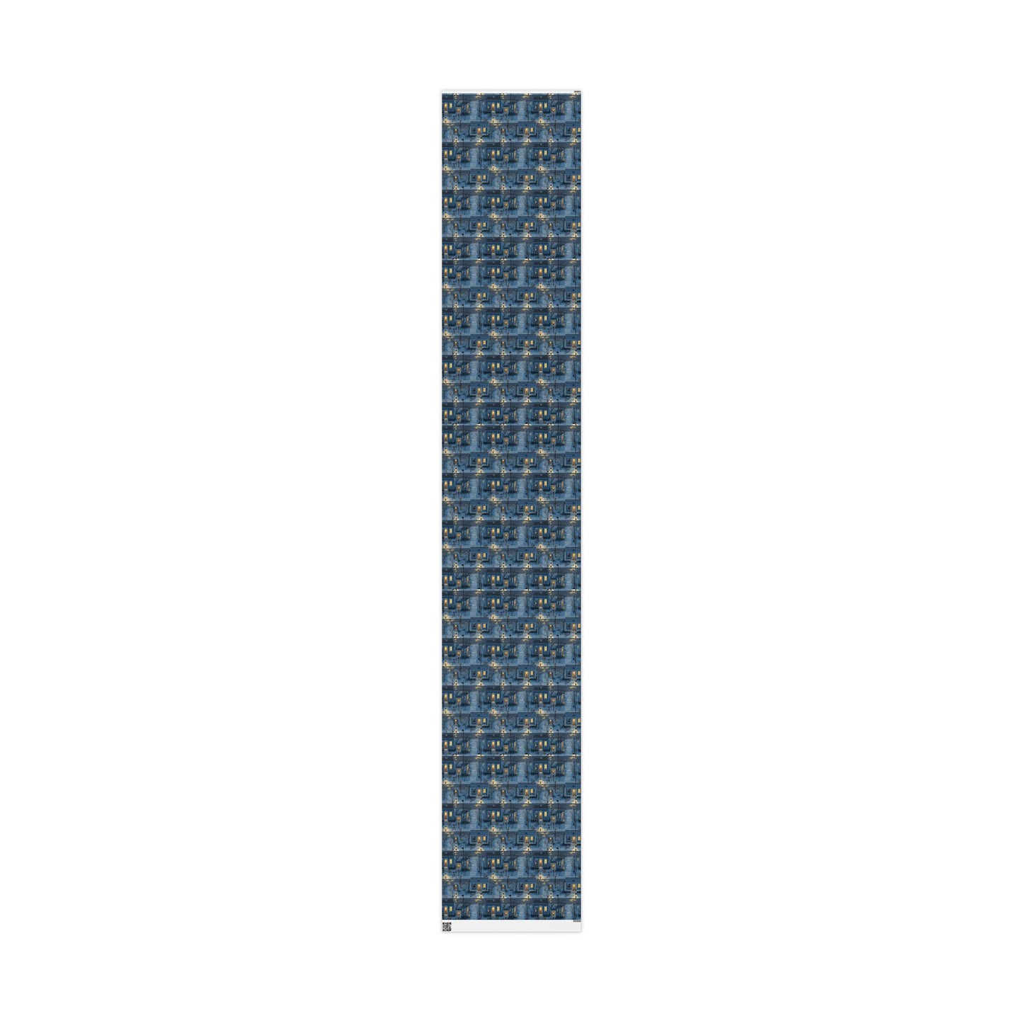 Neighborhood Map Pattern Wrapping Paper — District No. 002
