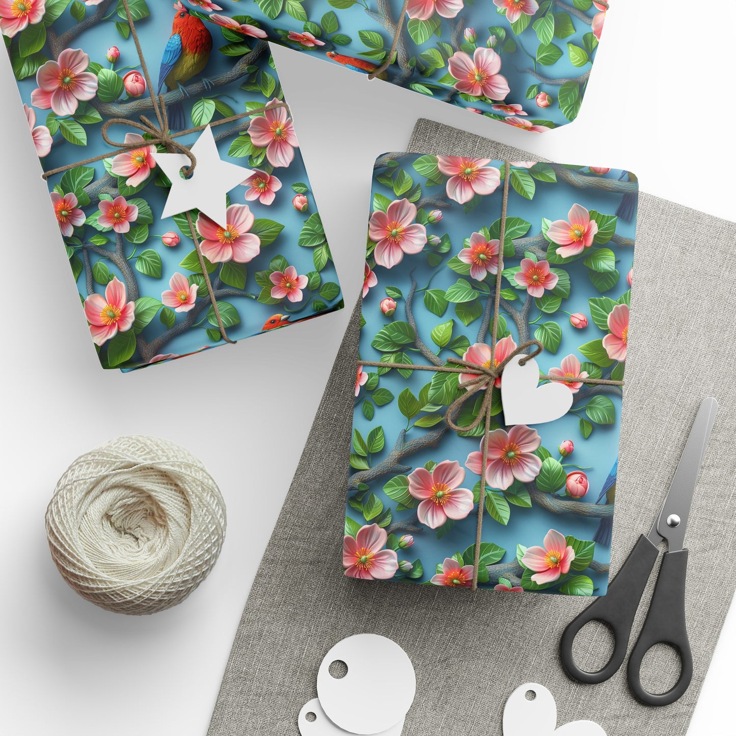 Spring Flowers Wrapping Paper