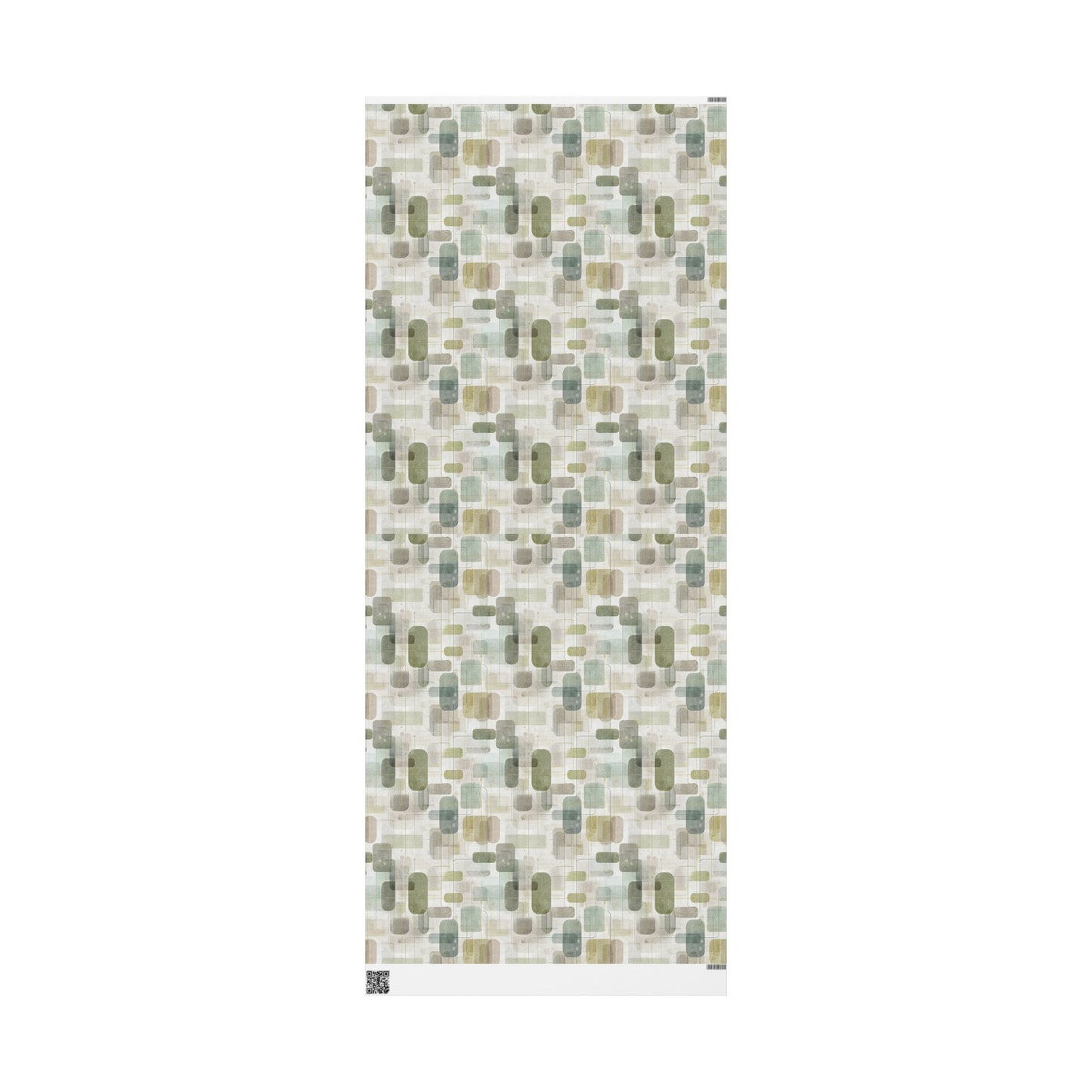Flowchart Pattern Wrapping Paper — Process No. 001