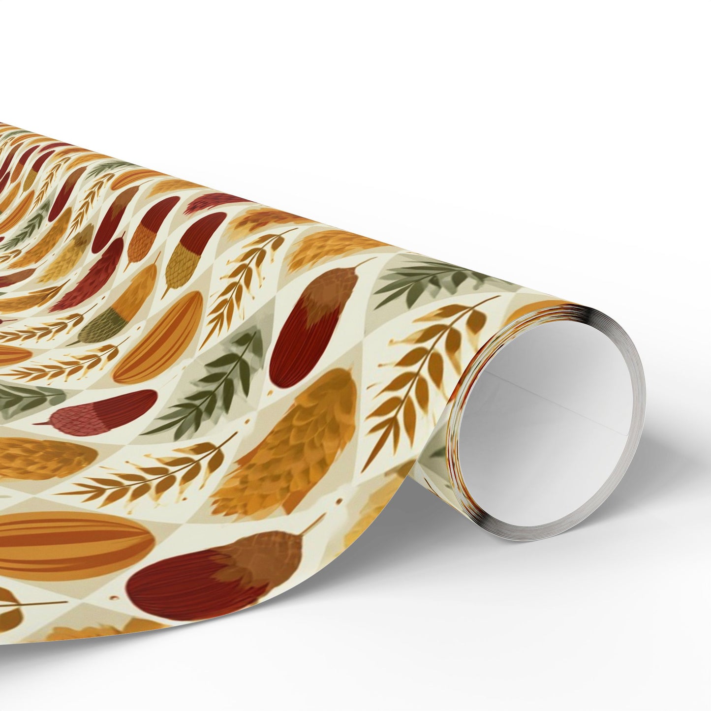 Mid-Century Modern Harvest Wrapping Paper