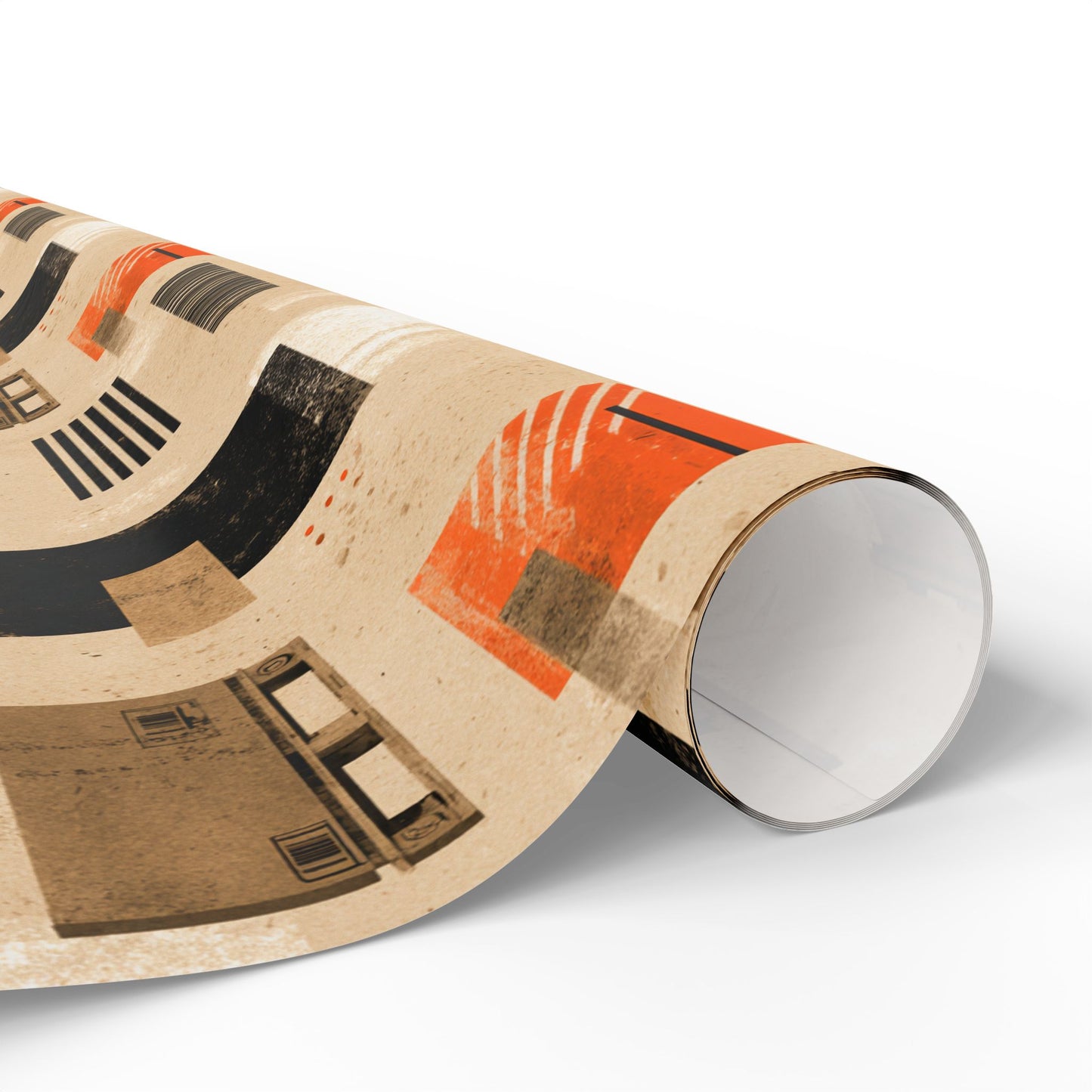 Warehouse & Industrial Pattern Wrapping Paper — Bay No. 002