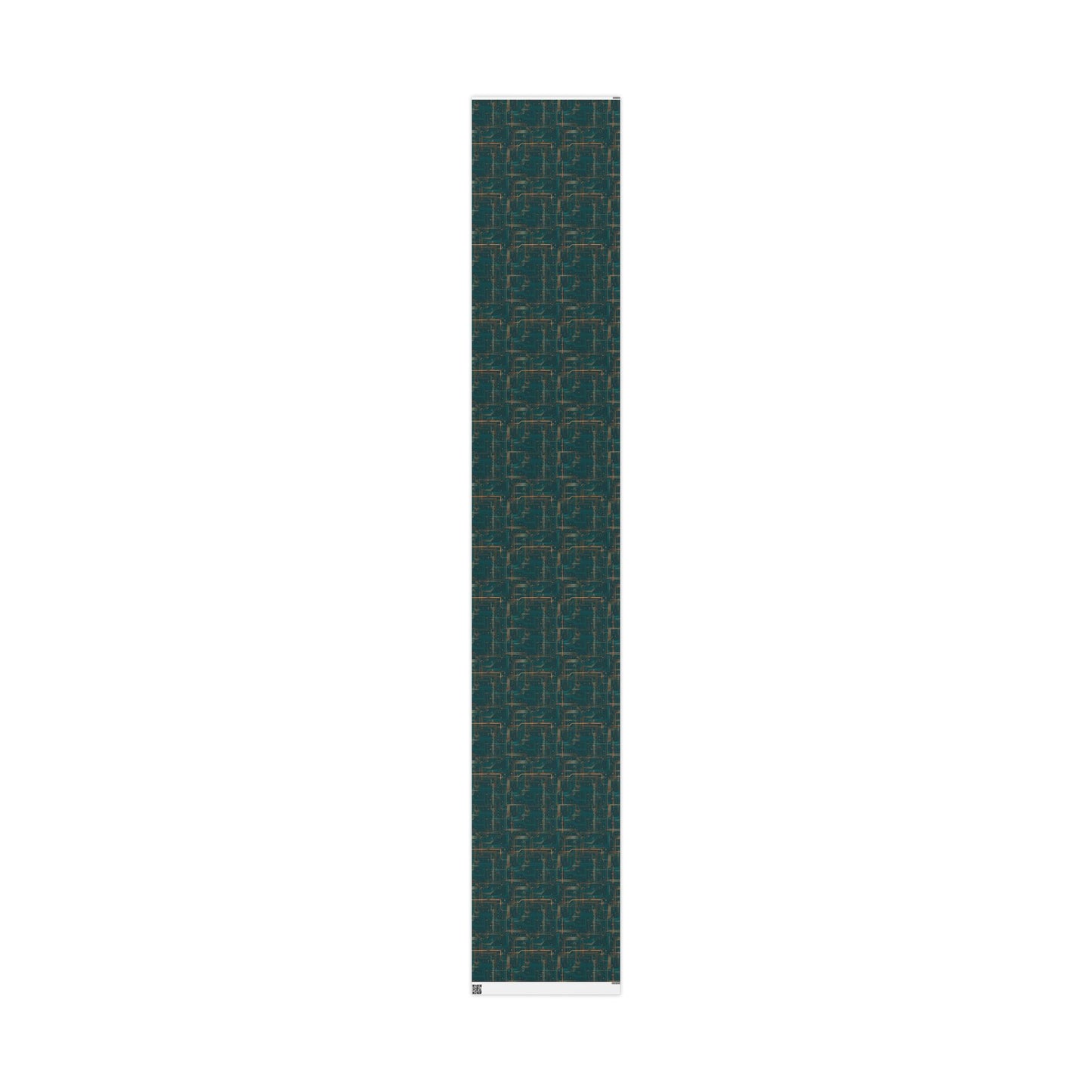 Circuit Board Pattern Wrapping Paper — Trace No. 002