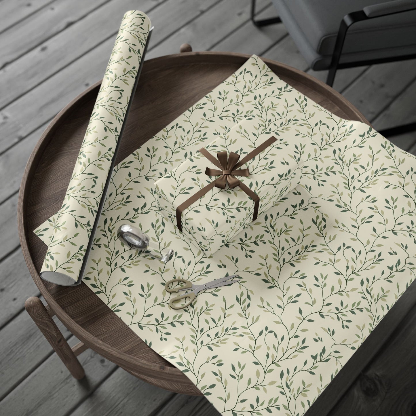 Spring Botanical Wrapping Paper — Botanical Pattern
