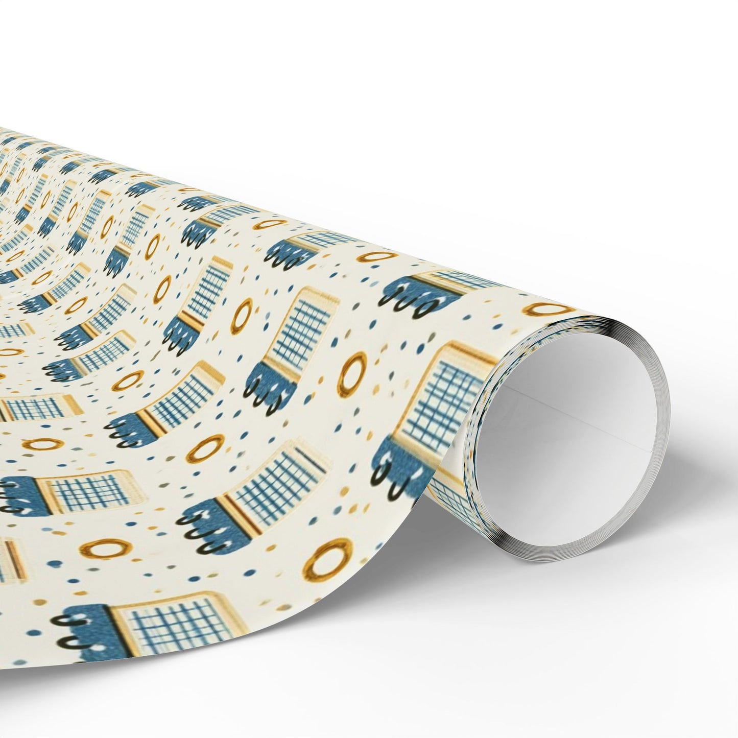 Vintage Analog Calendar Wrapping Paper