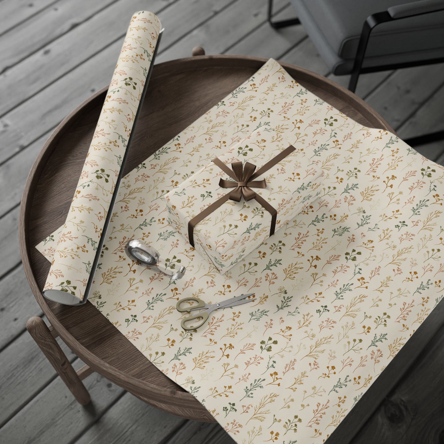 Botanical Illustration Wrapping Paper — Study No. 011