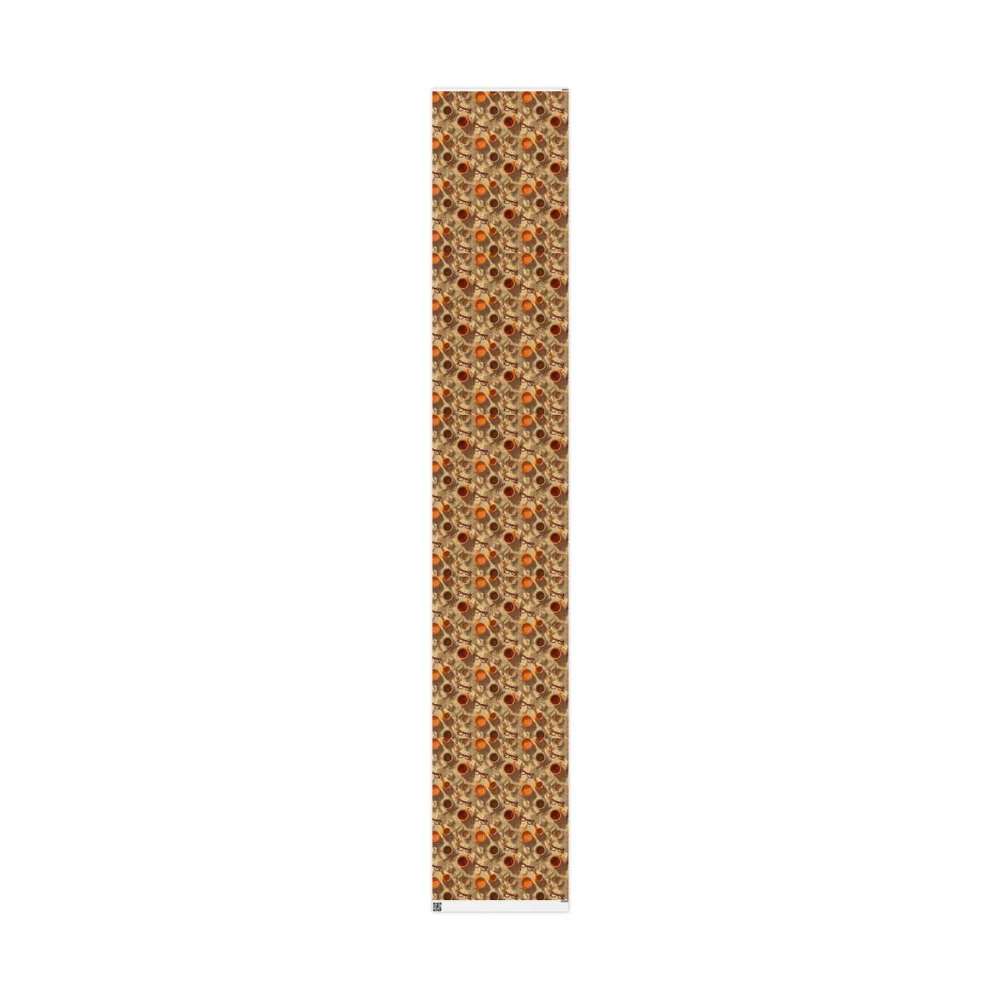 Newspaper Typography Pattern Wrapping Paper — Edition No. 002