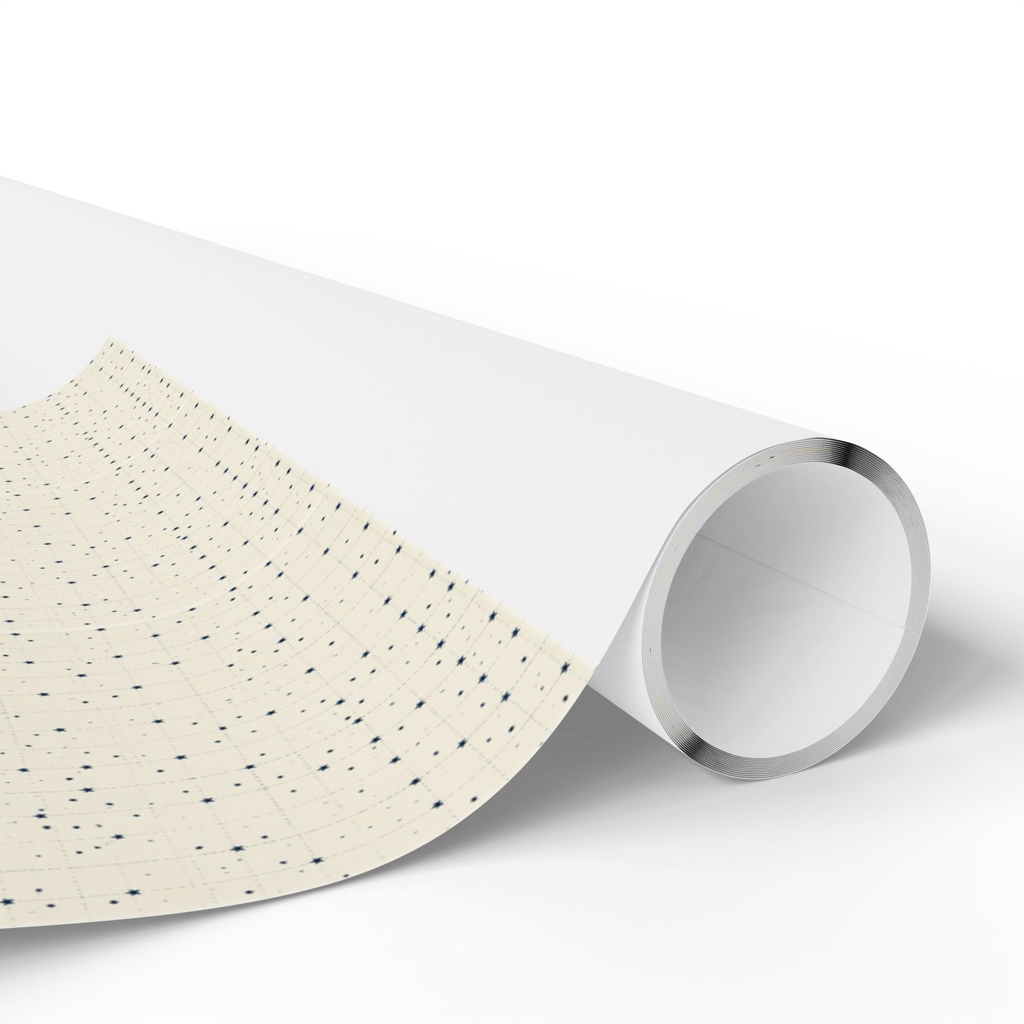 Star Grid Wrapping Paper | Minimalist Five-Pointed Star Pattern | All-Season Gift Wrap