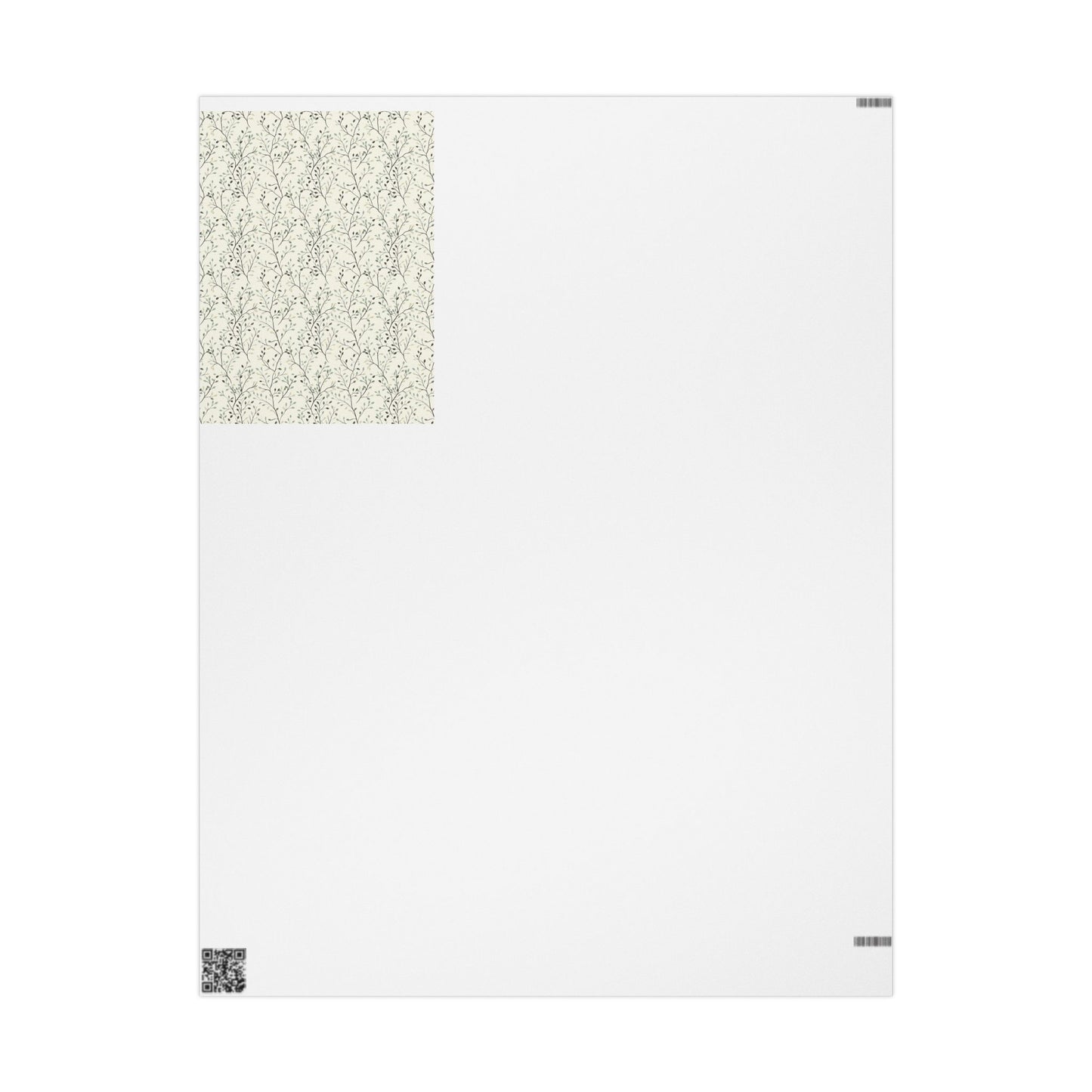 Spring Botanical Wrapping Paper — Botanical Pattern