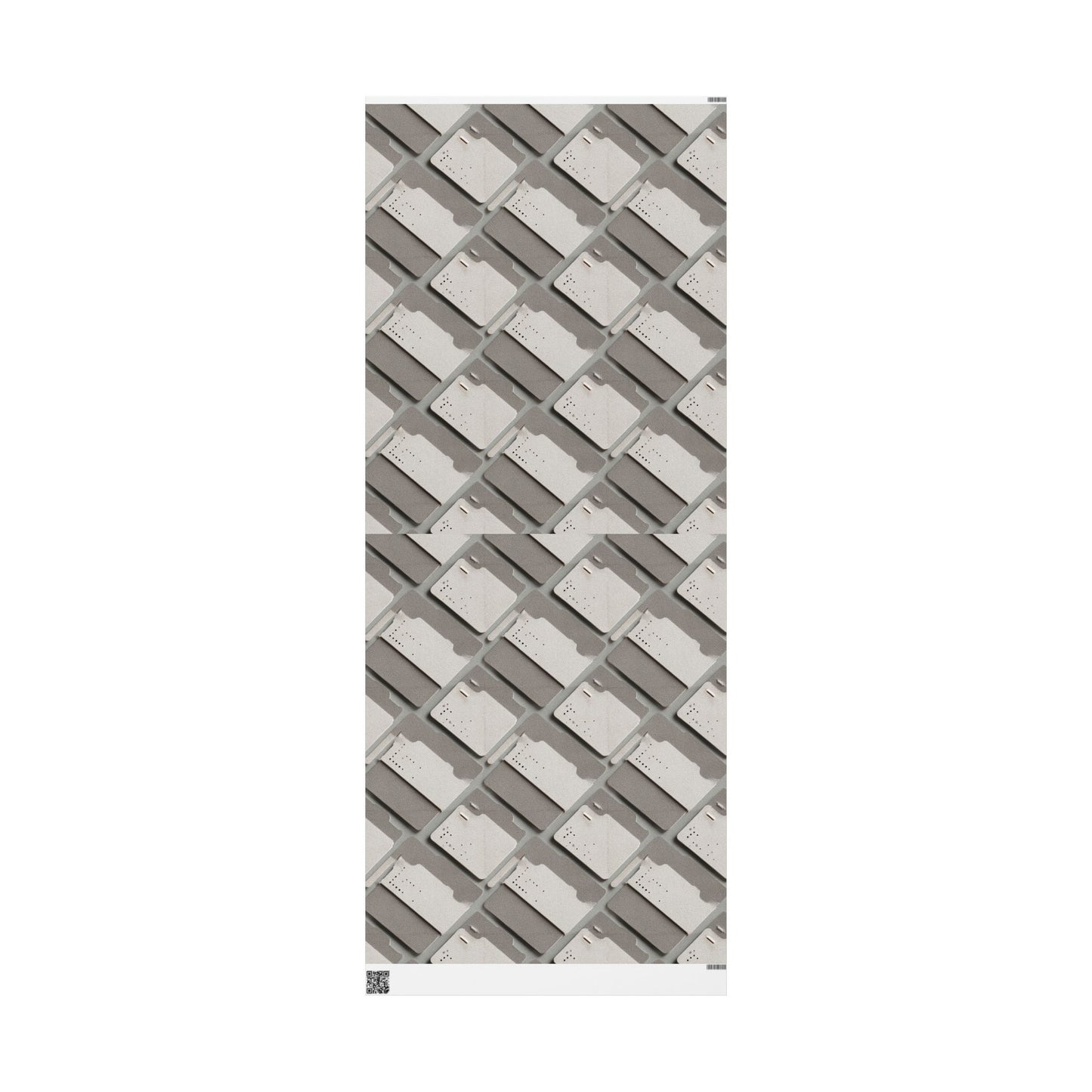 Filing System Pattern Wrapping Paper — Index No. 003