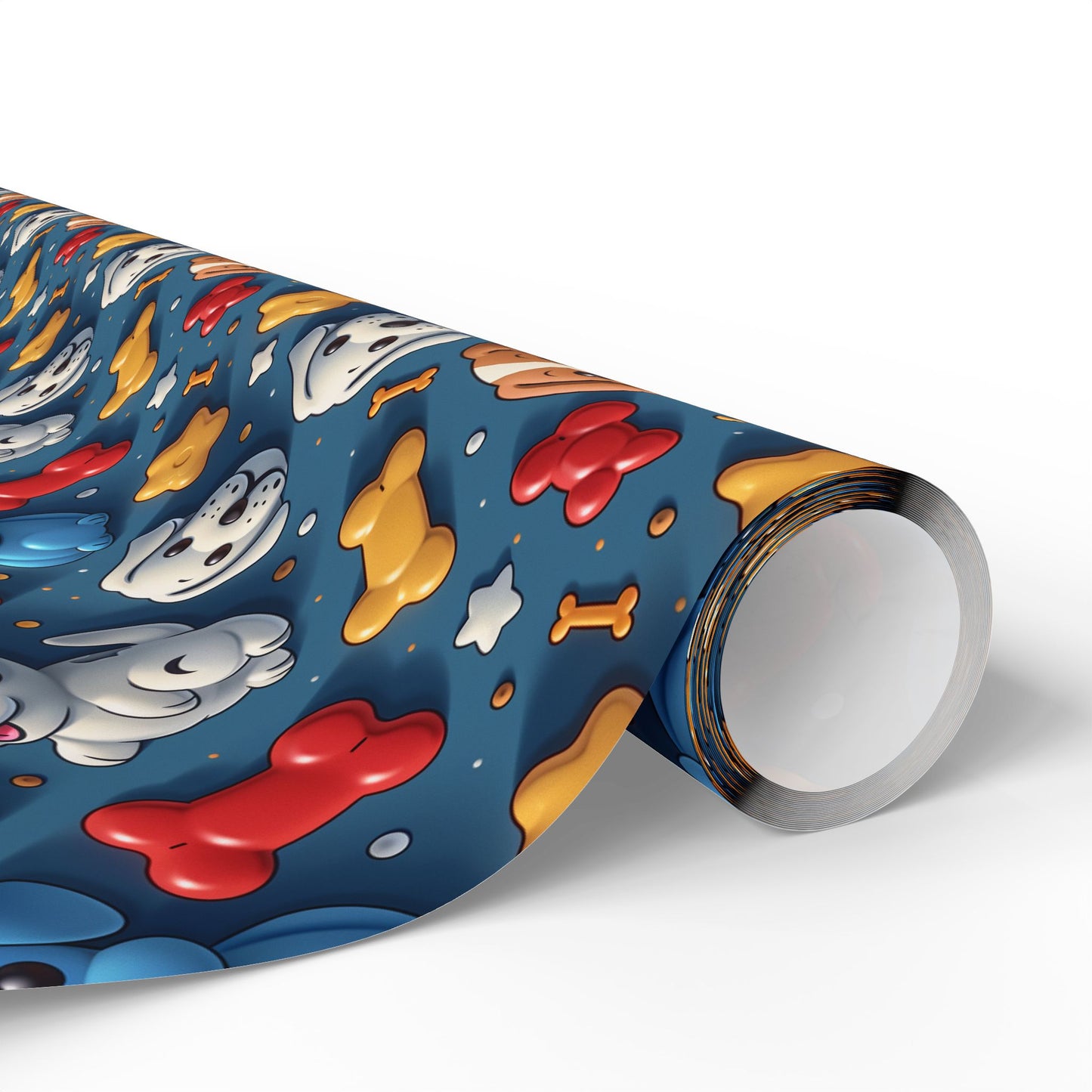 Dogs & Toys Wrapping Paper