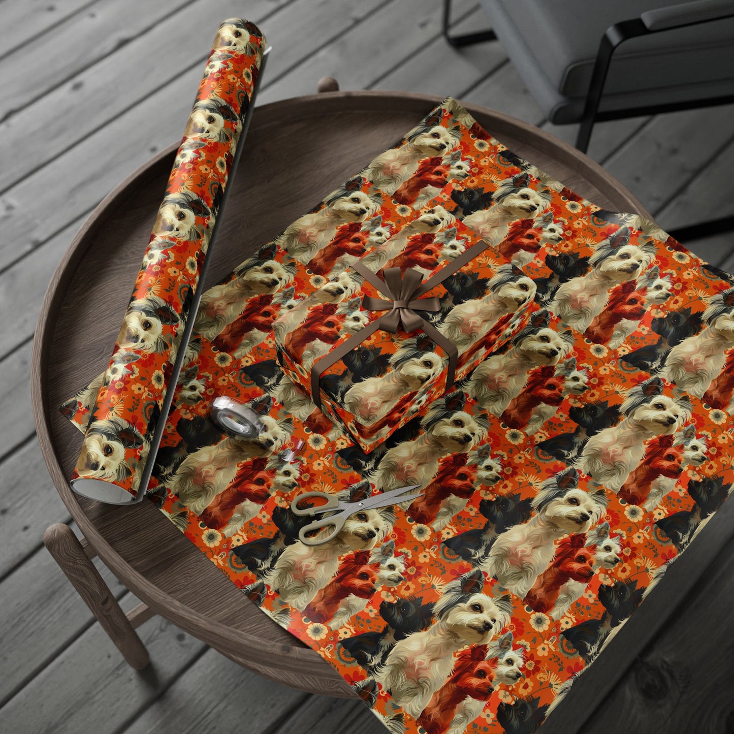 Chinese Crested Wrapping Paper