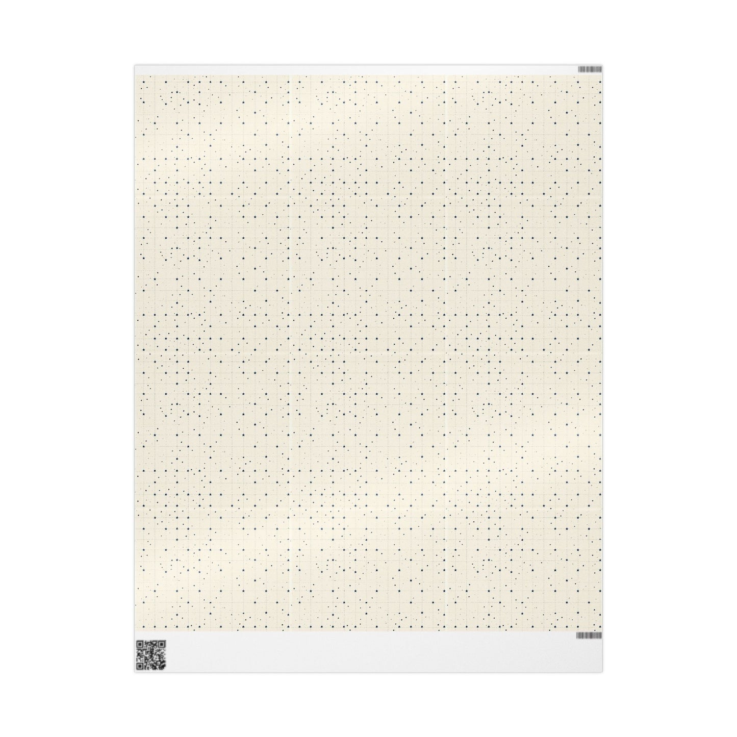 Minimalist Star Grid Wrapping Paper