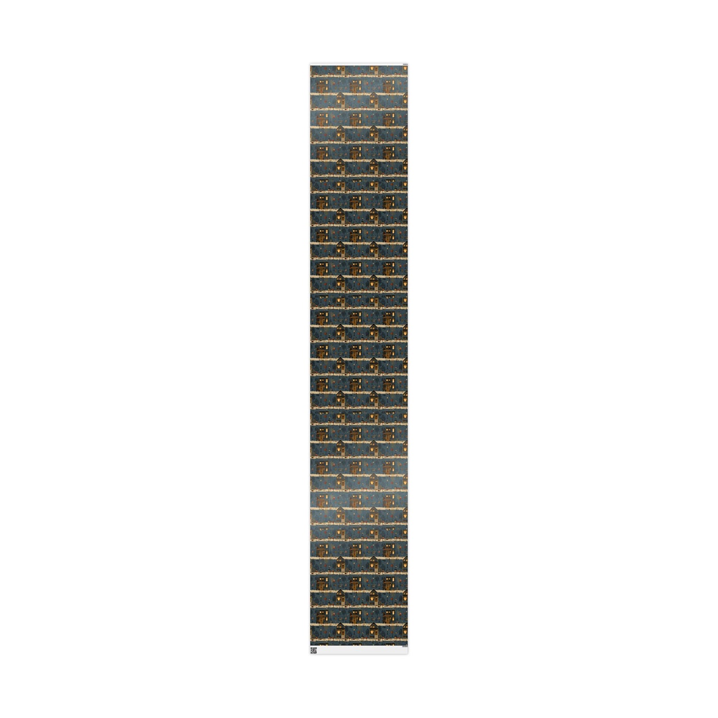 Neighborhood Map Pattern Wrapping Paper — District No. 001