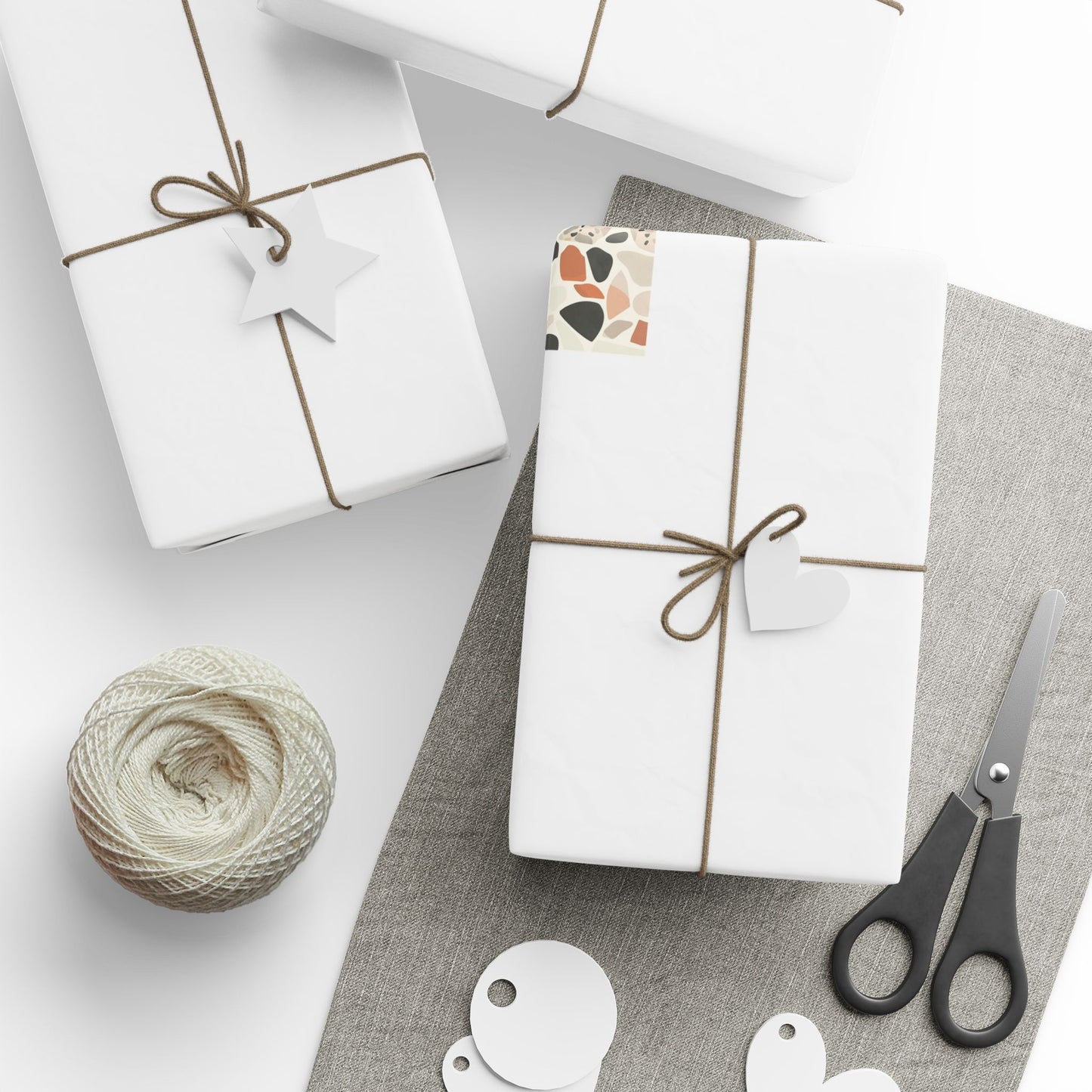 All-Season Organic Wrapping Paper — Organic Pattern