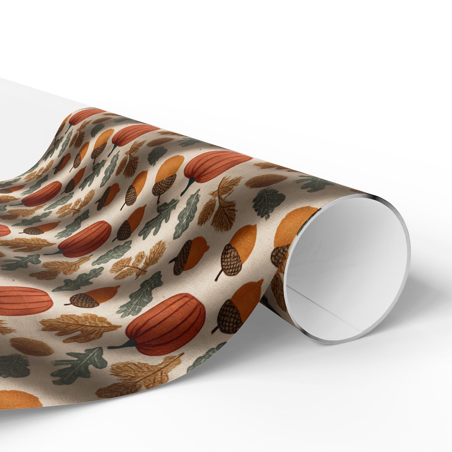 Fall Botanical Wrapping Paper — Botanical Pattern