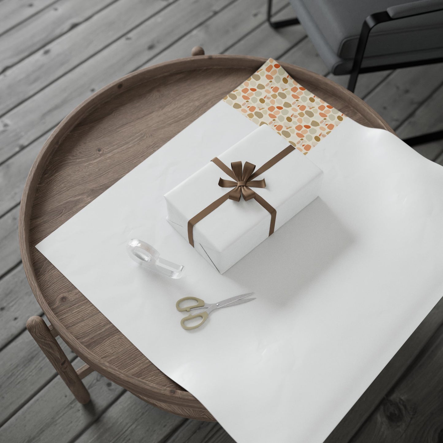 All-Season Organic Wrapping Paper — Organic Pattern