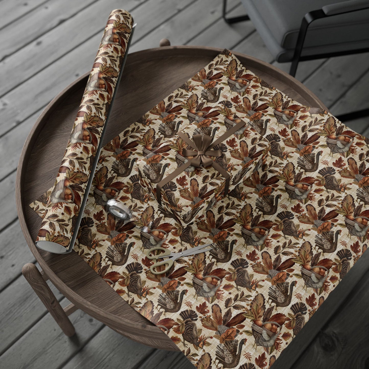 Harvest Feast Wrapping Paper